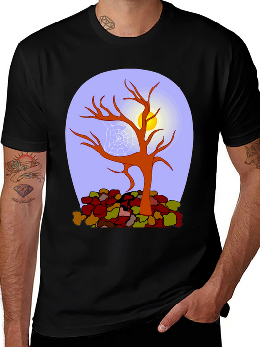 Halloween Tree T-Shirt - Spooky Season Apparel