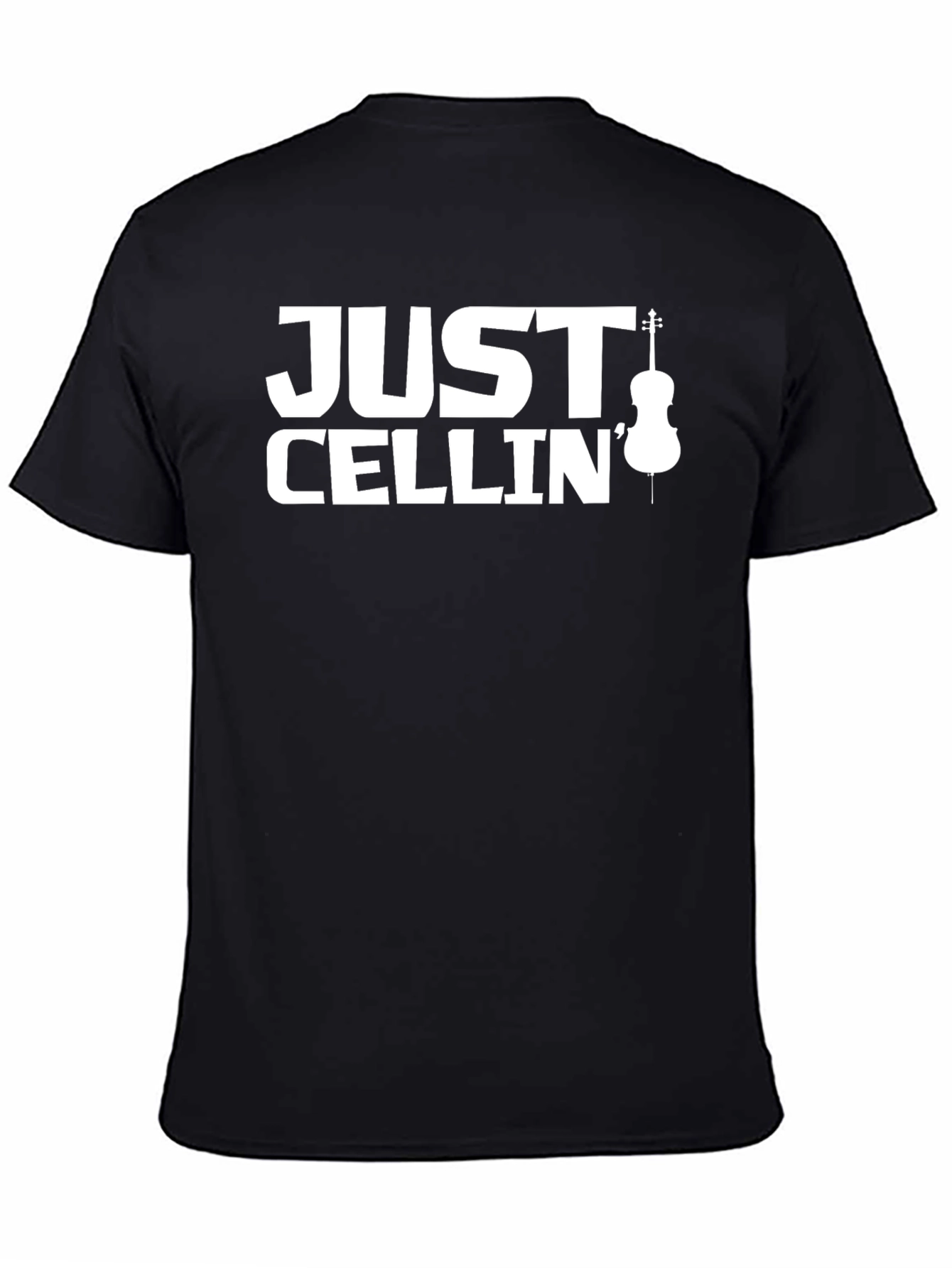 Just Cellin Black Graphic T-Shirt