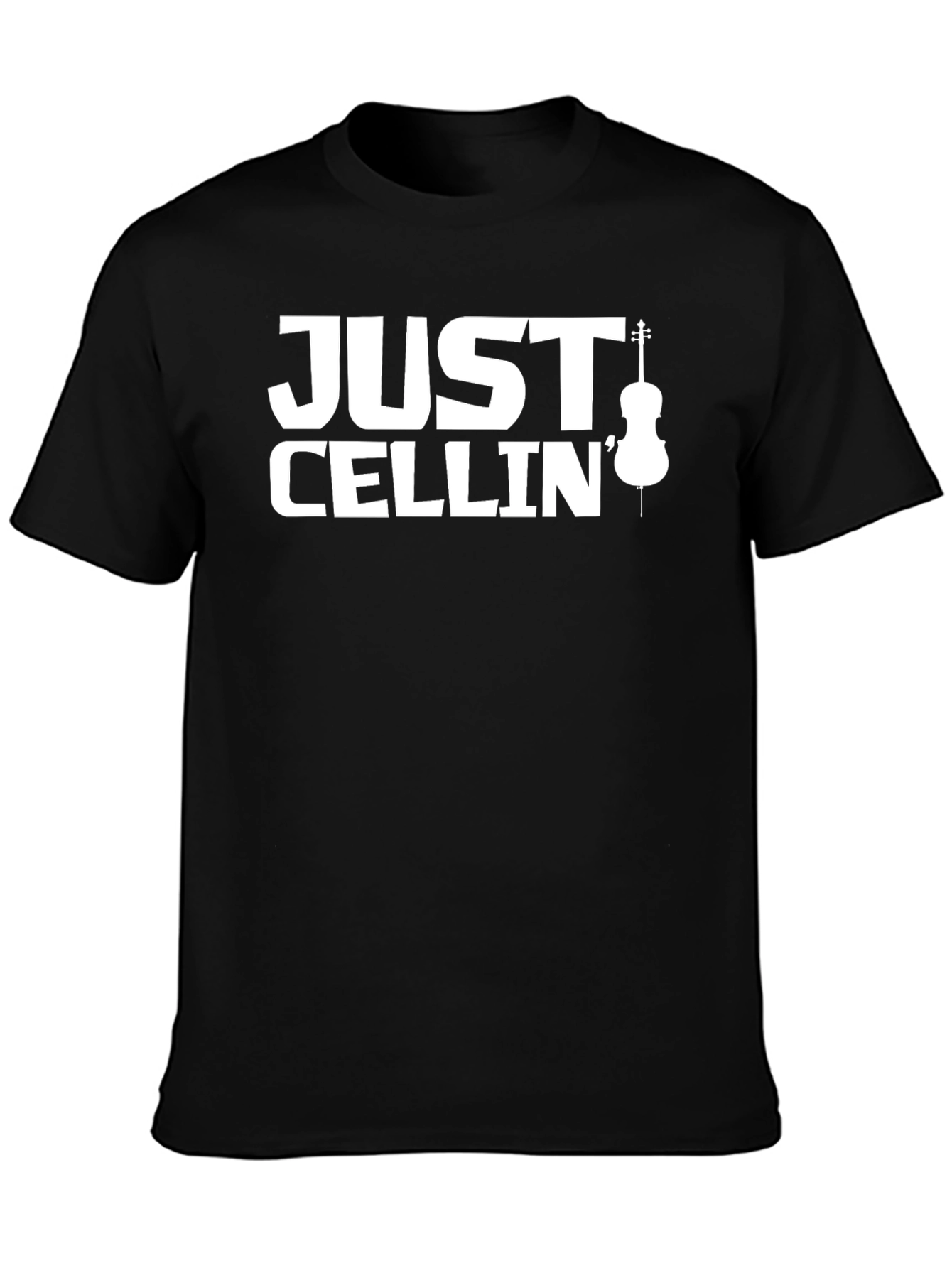 Just Cellin Black Graphic T-Shirt