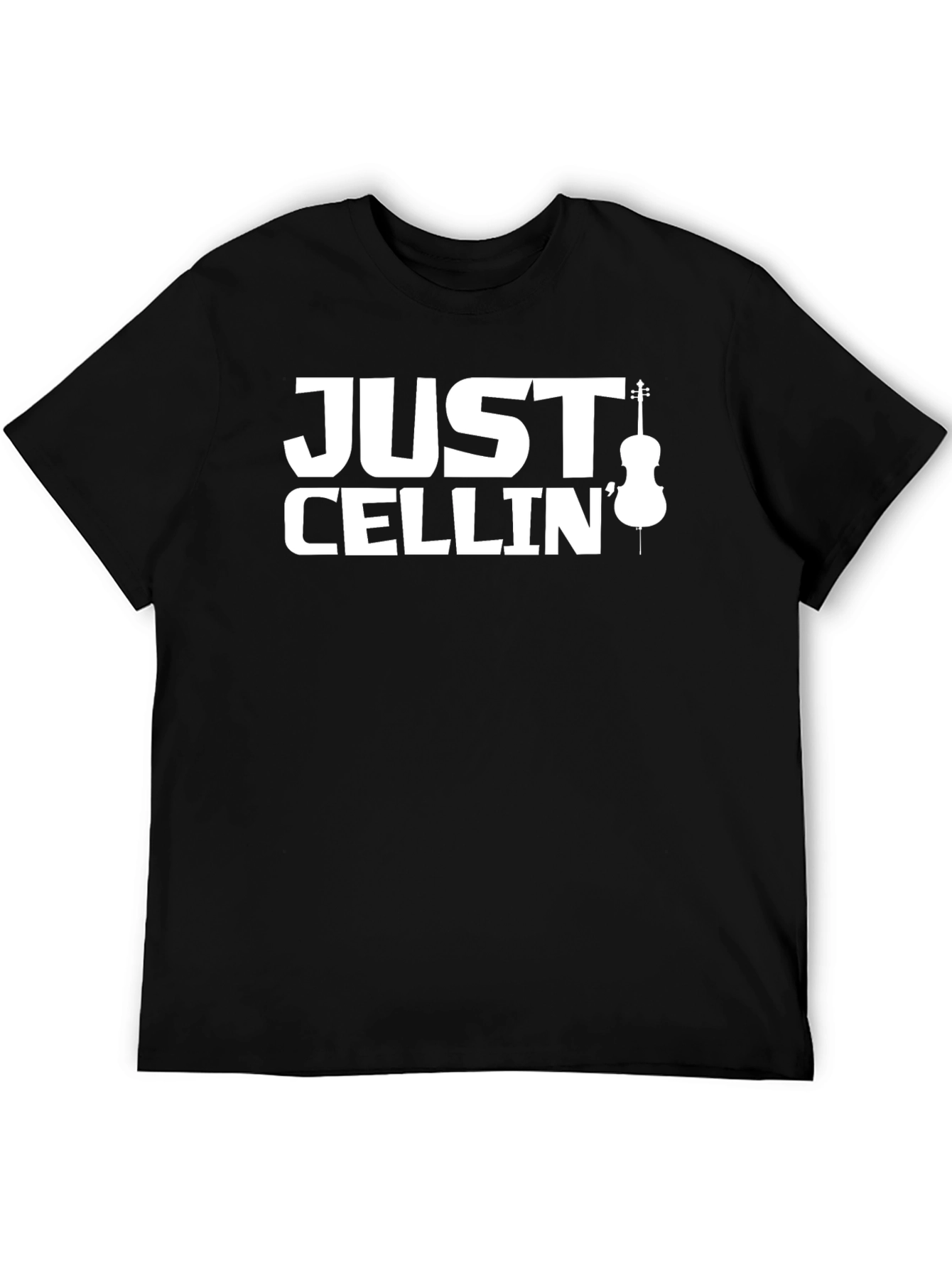 Just Cellin Black Graphic T-Shirt
