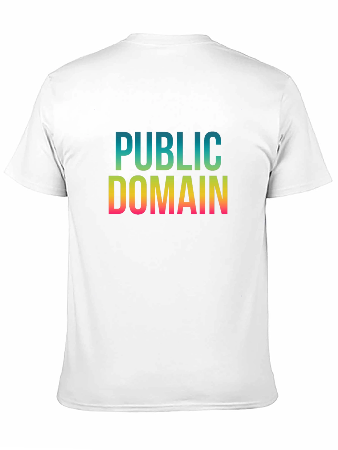 Public Domain Graphic Tee - Black