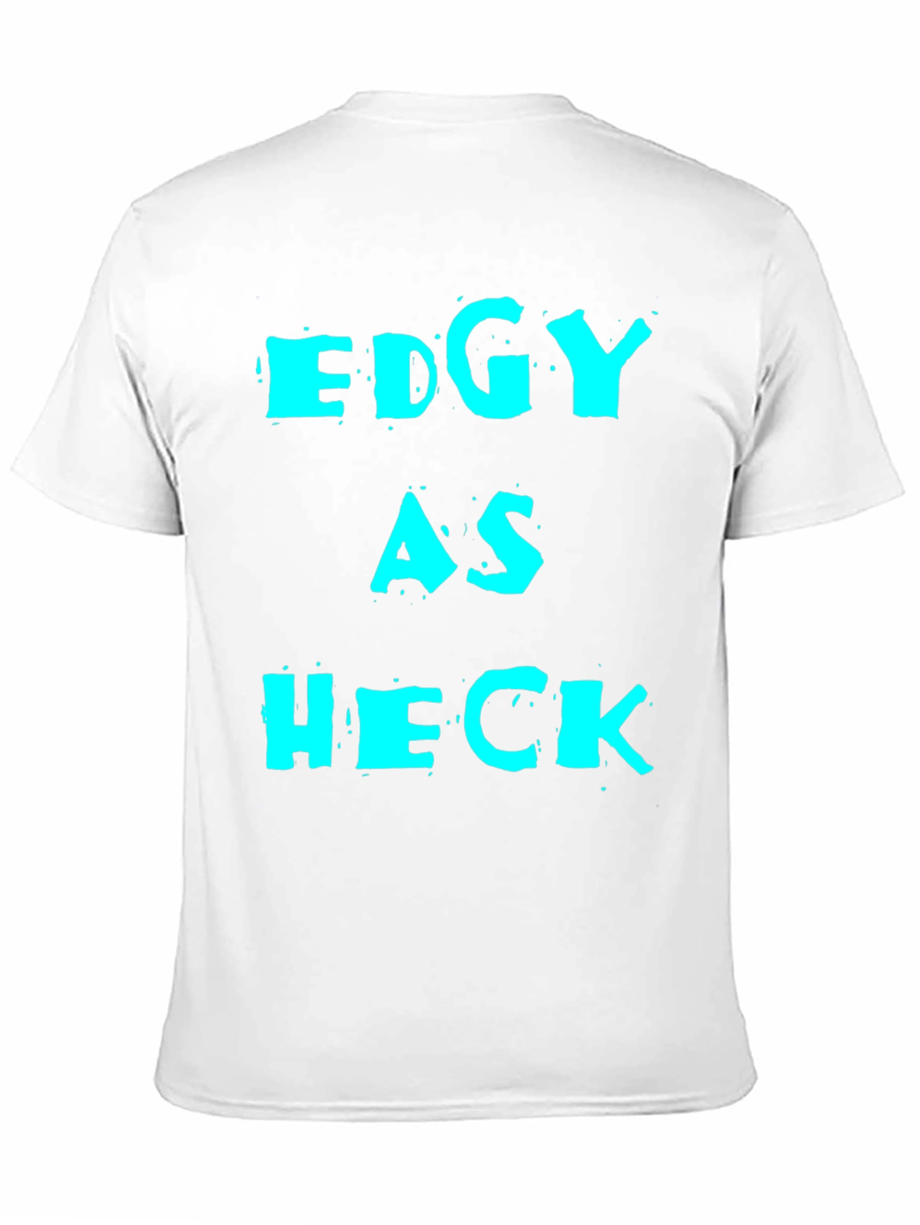 Edgy As Heck Graphic Tee - Mens Black T-Shirt