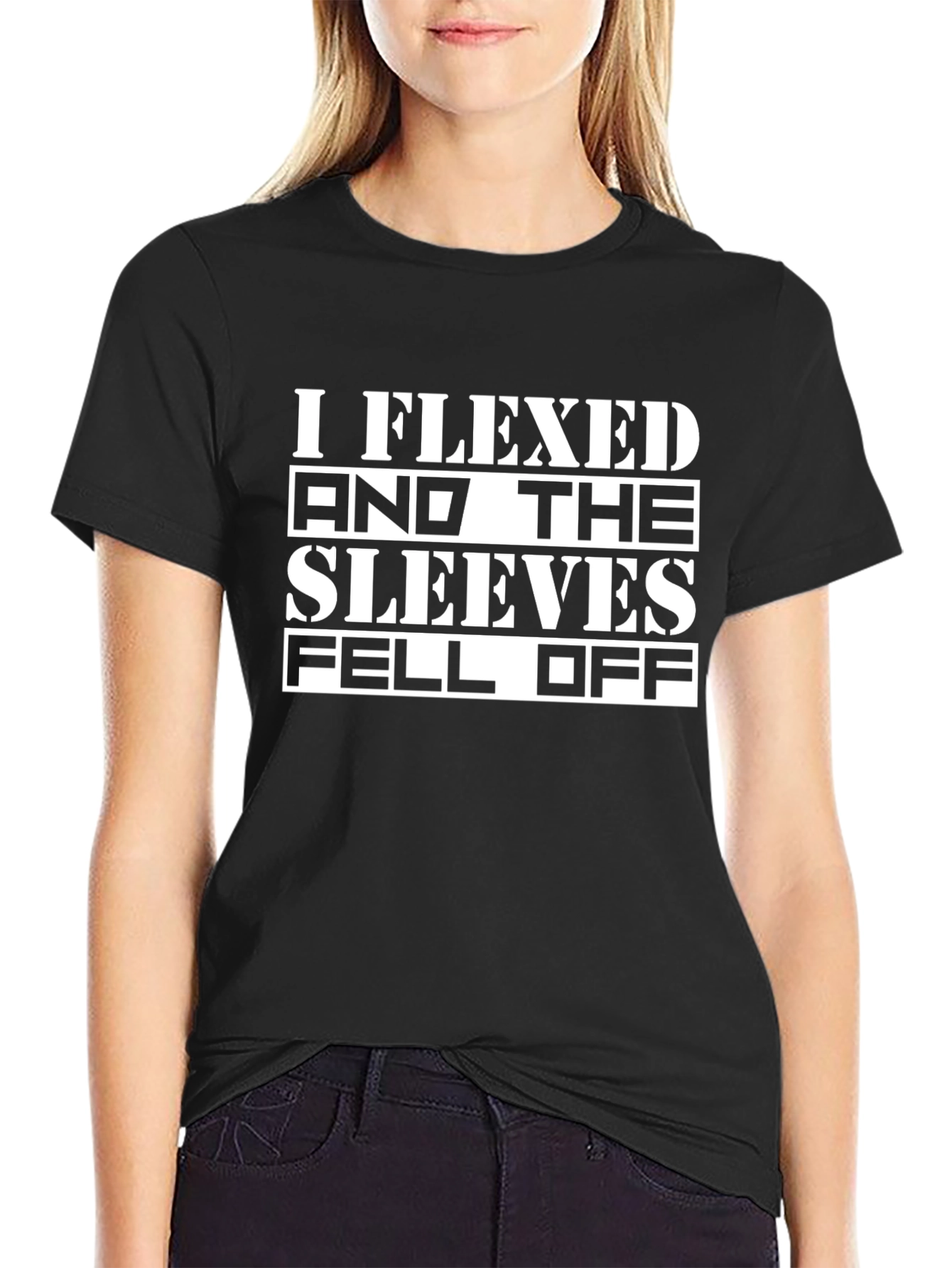 I Flexed And The Sleeves Fell Off T-Shirt