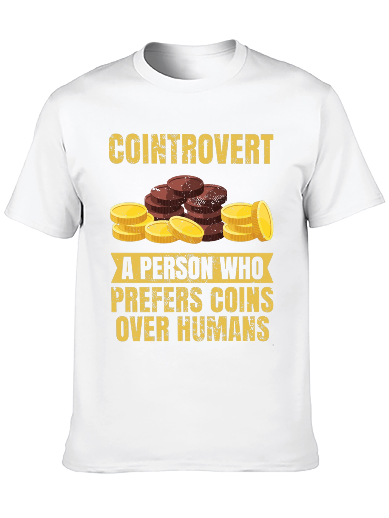 Cointrovert T-Shirt - Funny Coin Collector Apparel