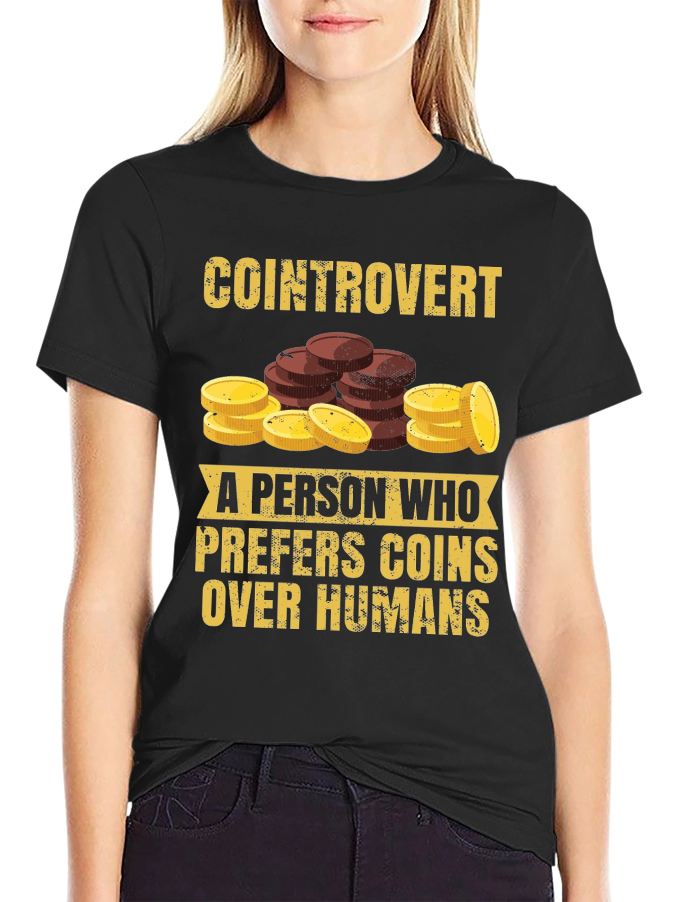 Cointrovert T-Shirt - Funny Coin Collector Apparel
