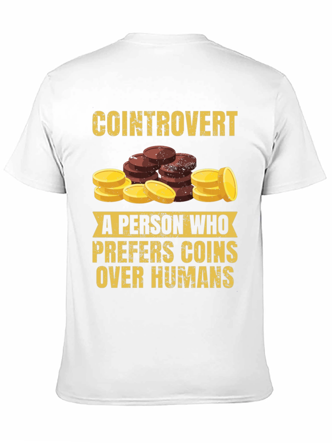 Cointrovert T-Shirt - Funny Coin Collector Apparel