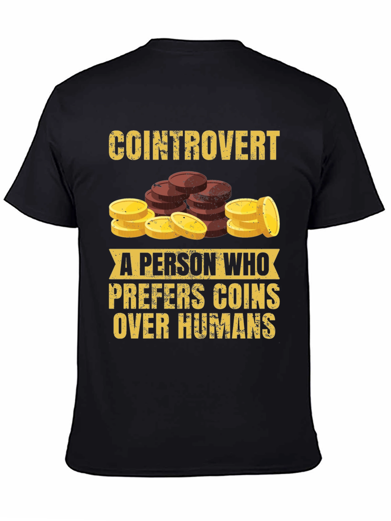 Cointrovert T-Shirt - Funny Coin Collector Apparel