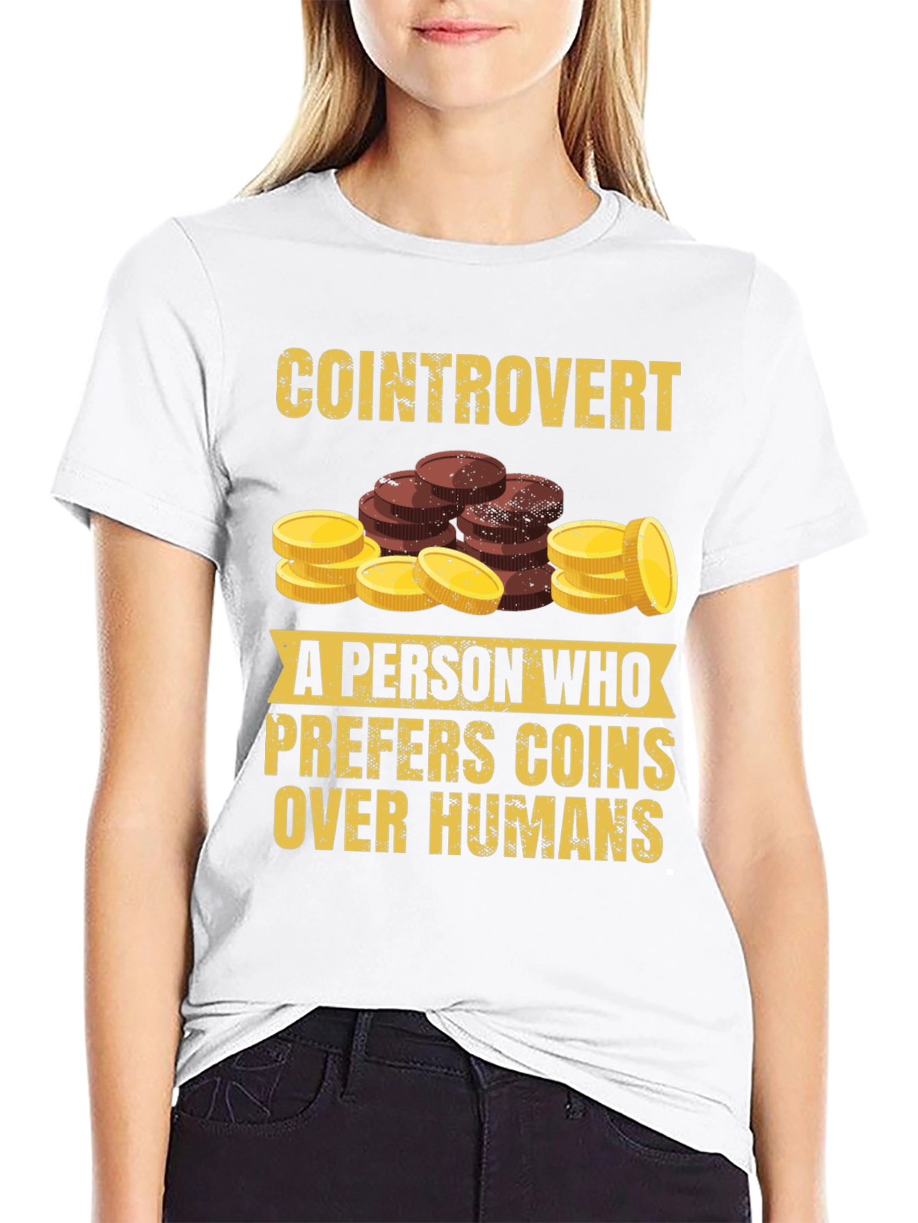 Cointrovert T-Shirt - Funny Coin Collector Apparel
