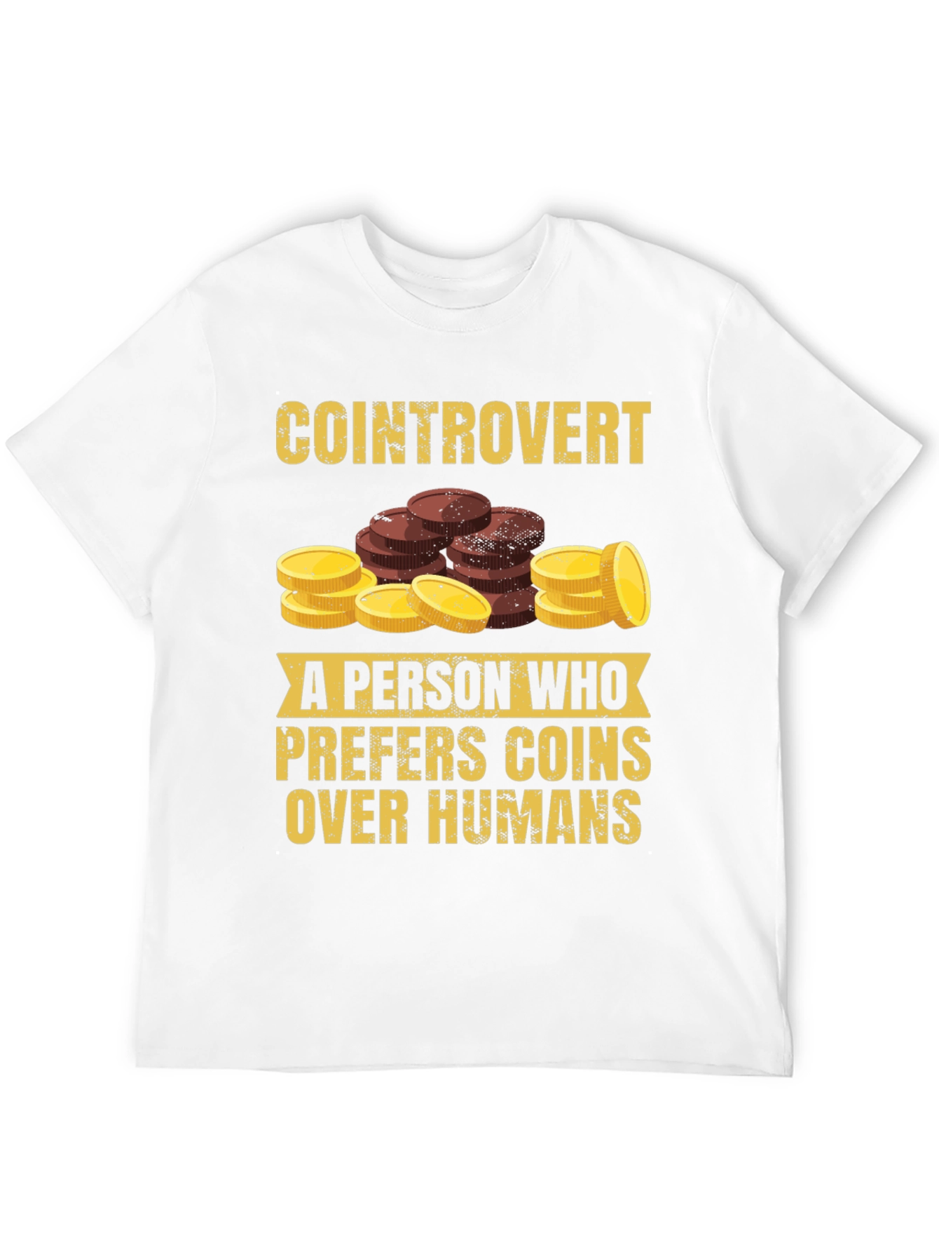 Cointrovert T-Shirt - Funny Coin Collector Apparel