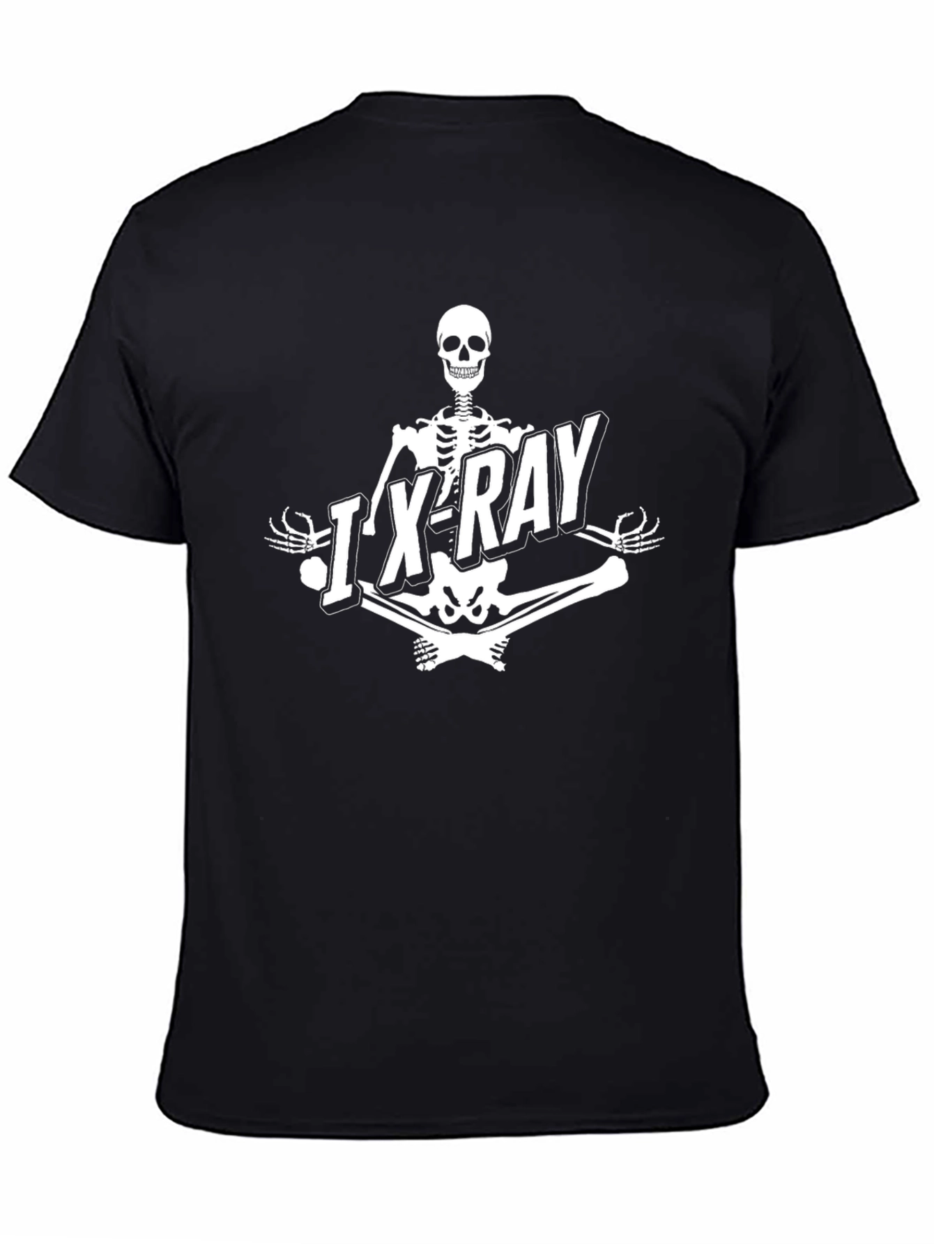 I X-Ray Skeleton Graphic Tee