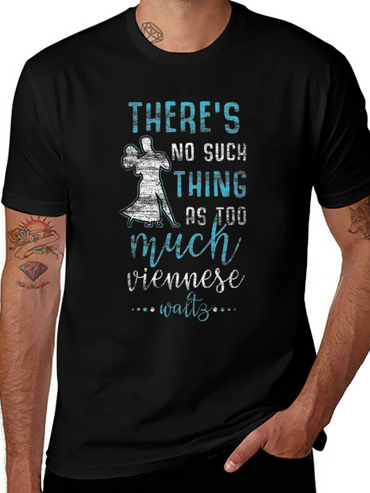 Viennese Waltz Graphic T-Shirt - Dance Lover Tee