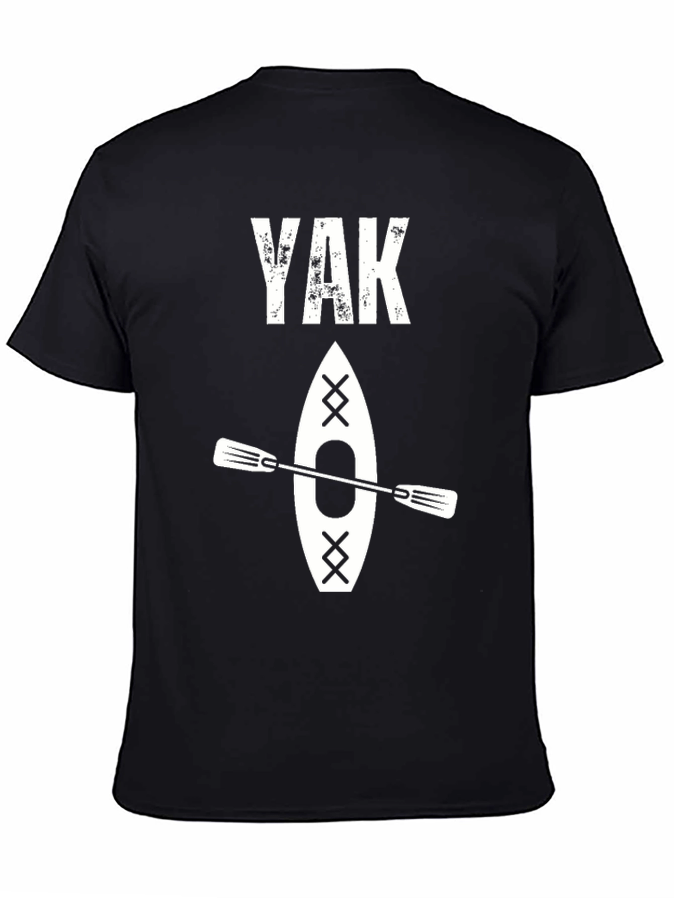 YAK Kayak T-Shirt Paddling Design