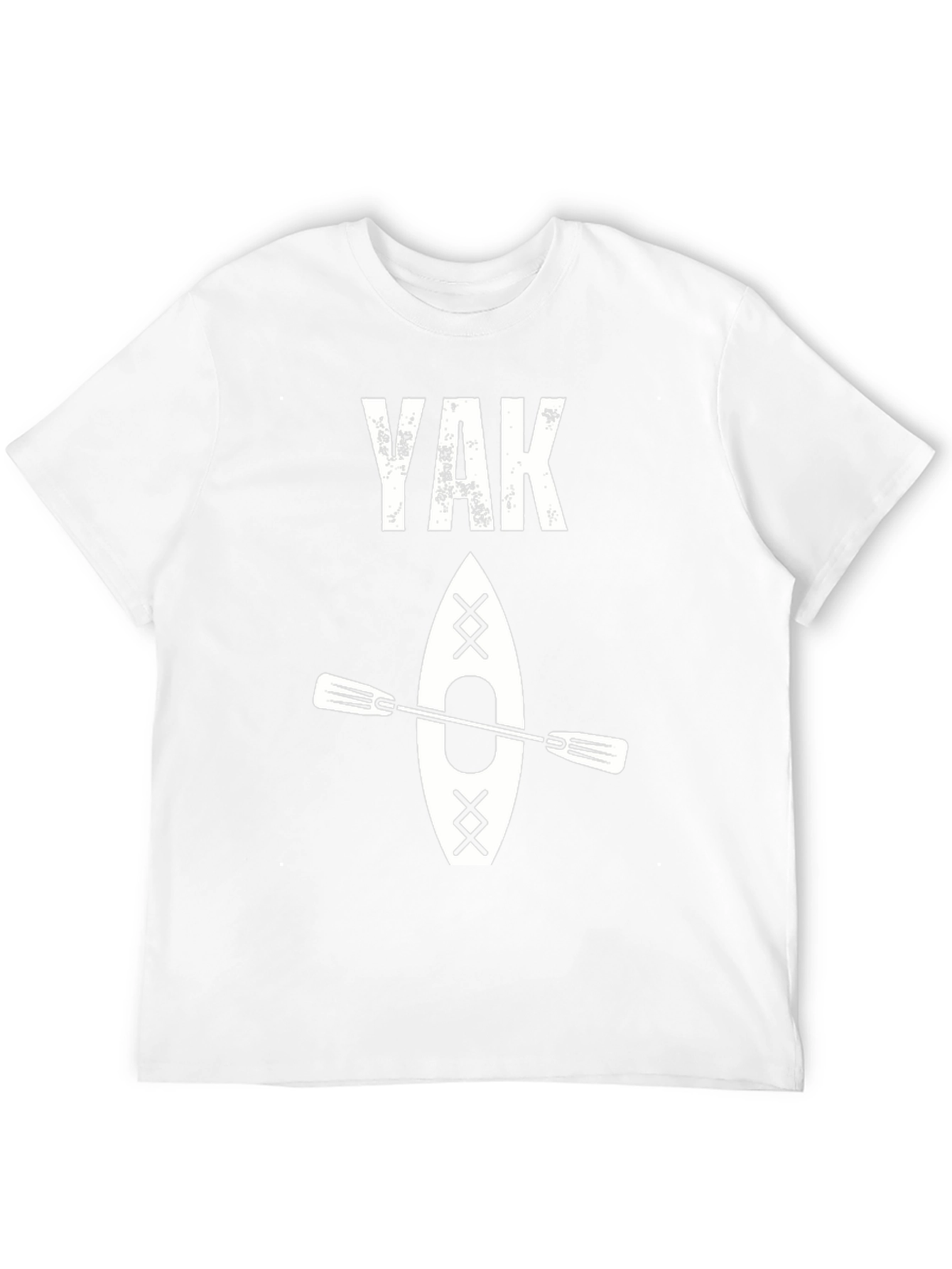 YAK Kayak T-Shirt Paddling Design