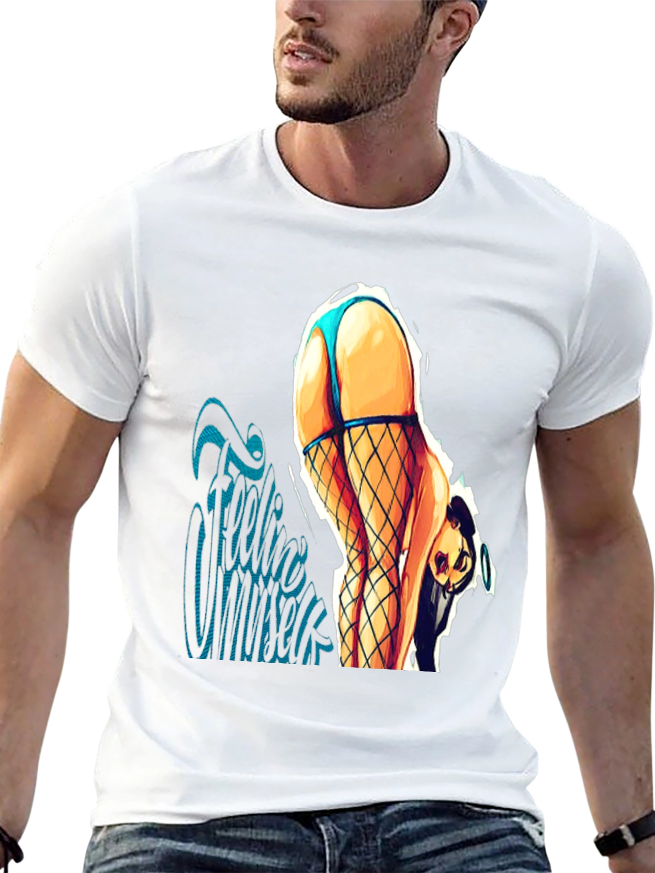 Feelin Myself Graphic Tee - Black