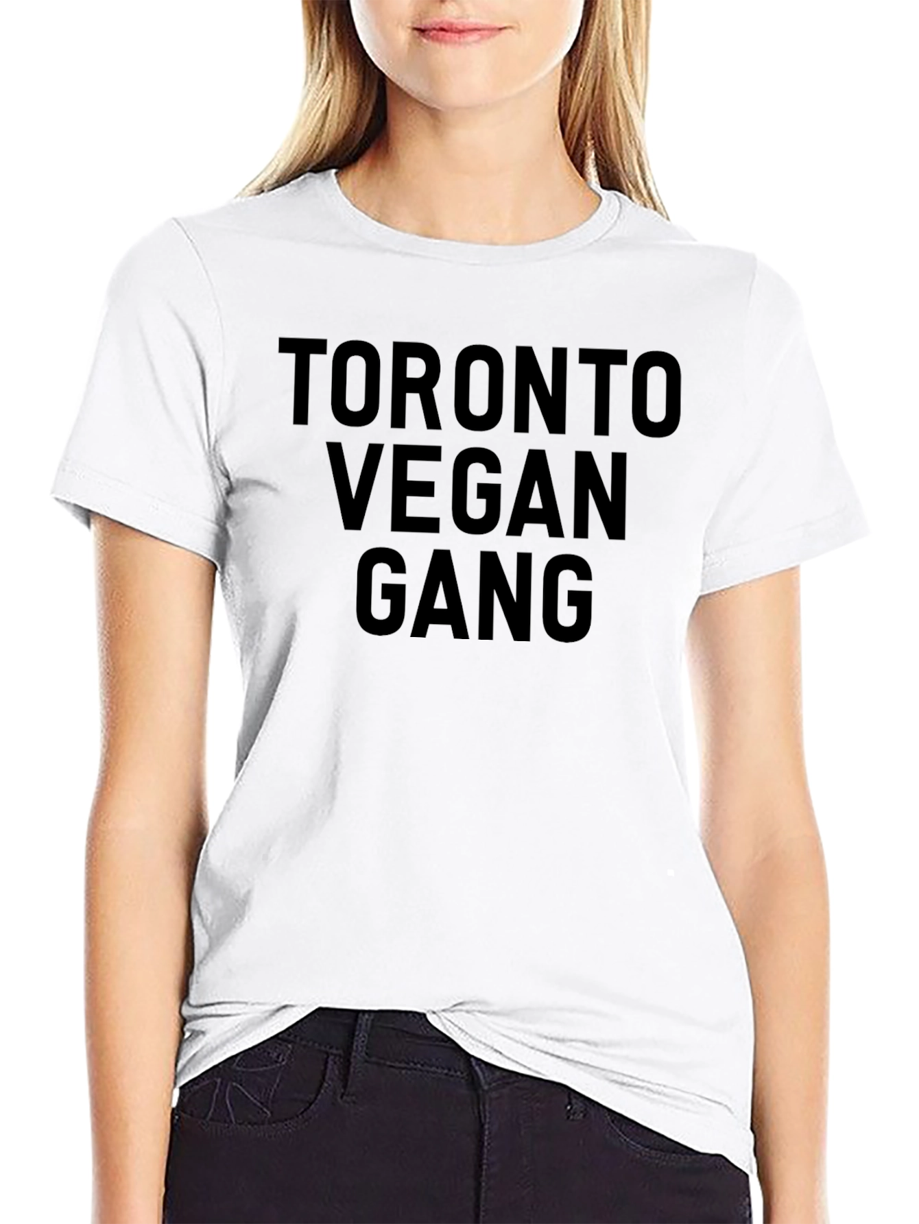 Toronto Vegan Gang Black T-Shirt
