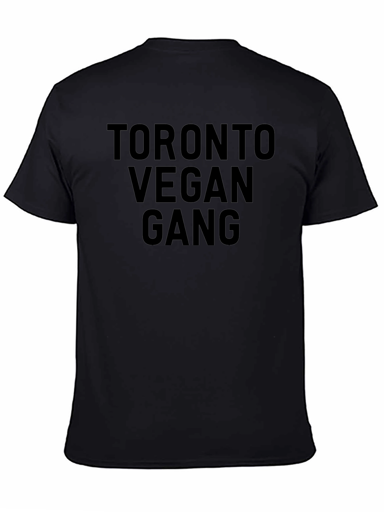 Toronto Vegan Gang Black T-Shirt