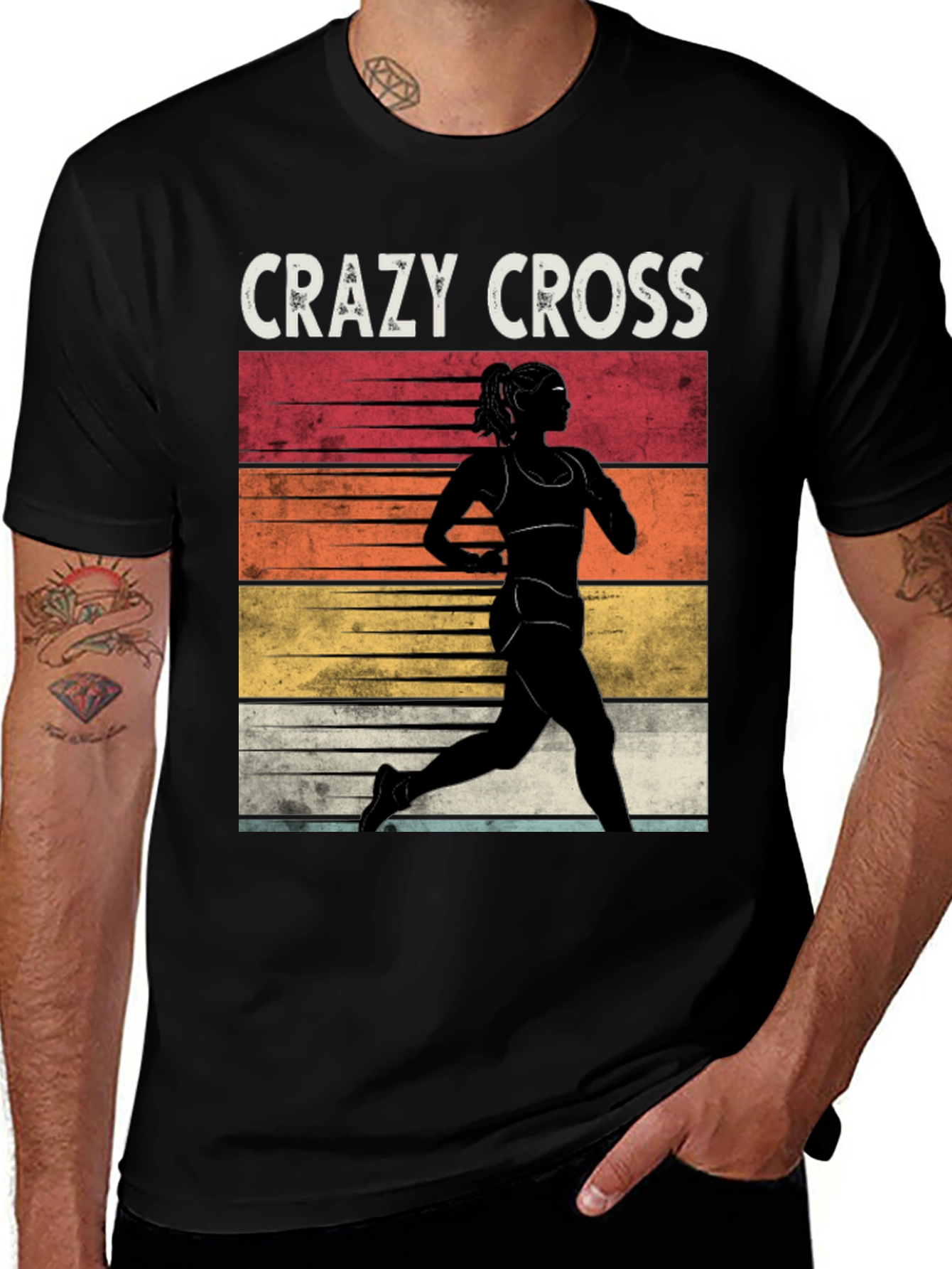Crazy Cross Country Running T-Shirt