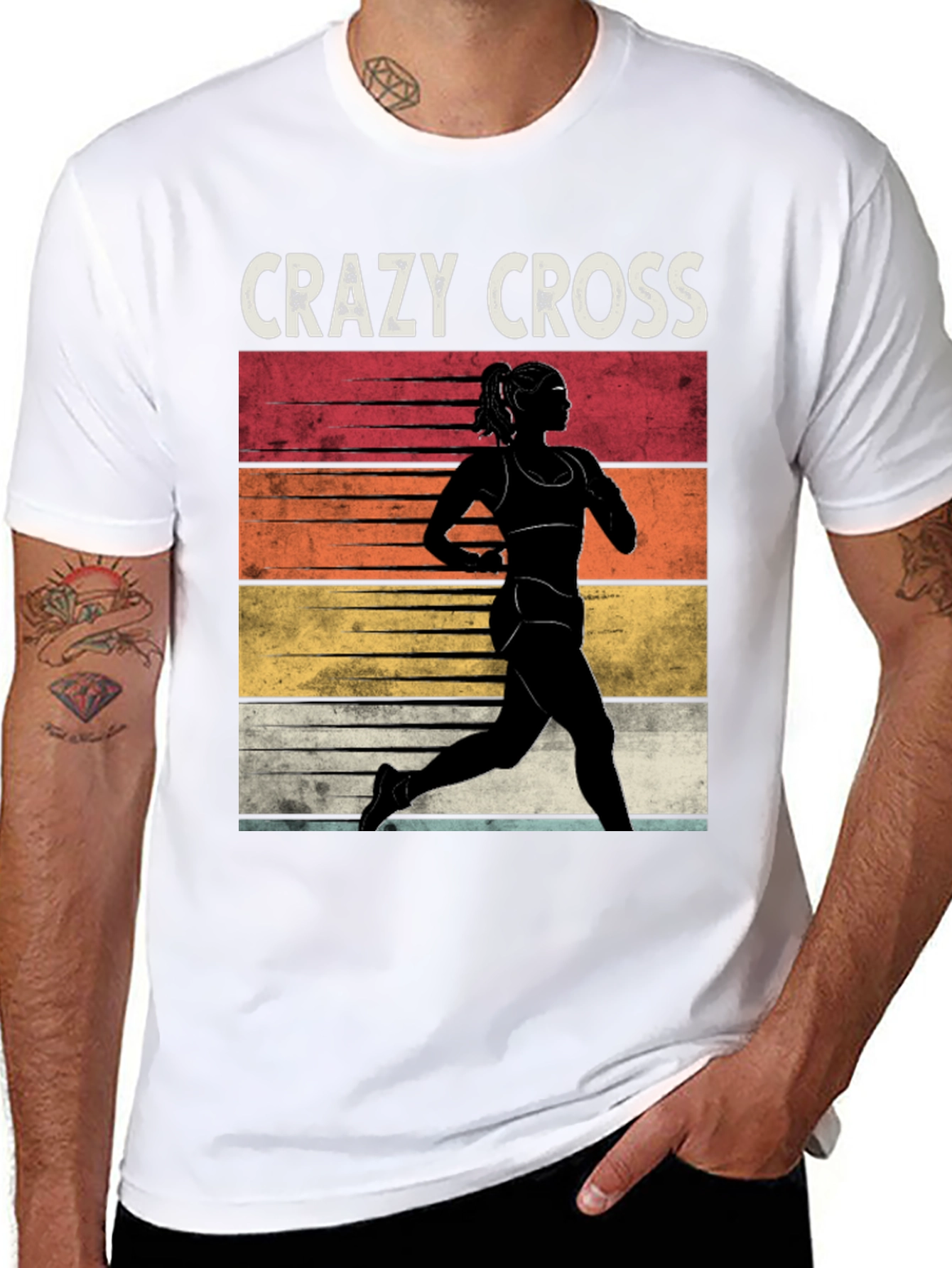 Crazy Cross Country Running T-Shirt