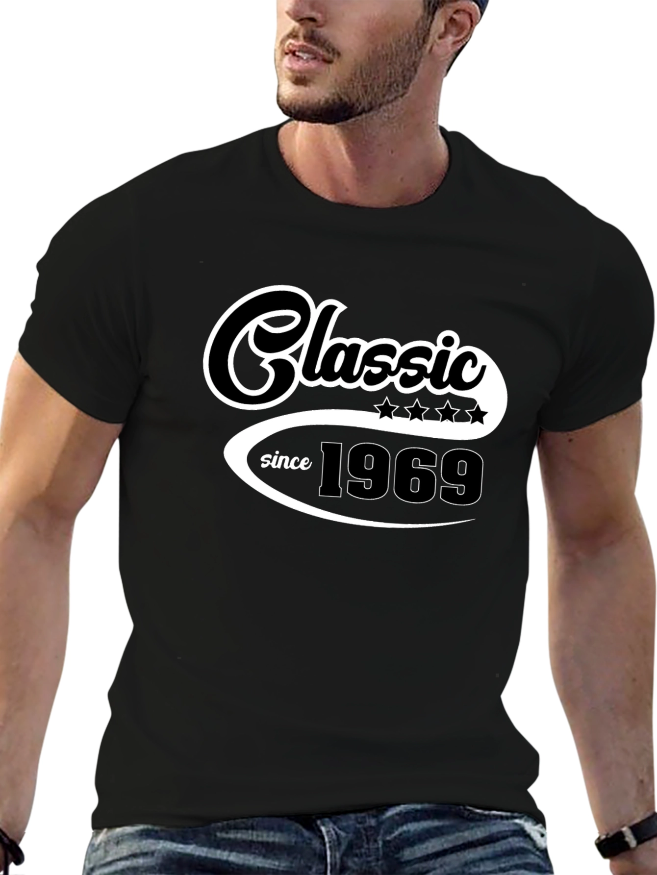 Classic Since 1969 Black Graphic Tee