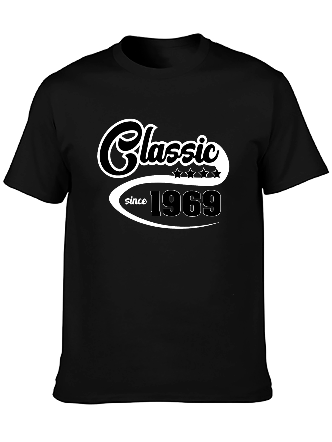 Classic Since 1969 Black Graphic Tee
