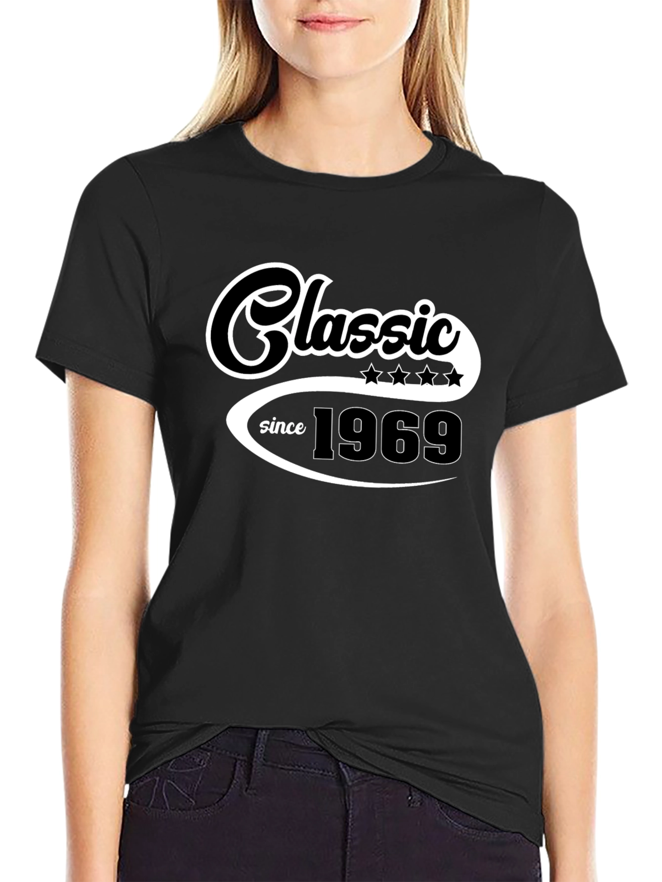 Classic Since 1969 Black Graphic Tee