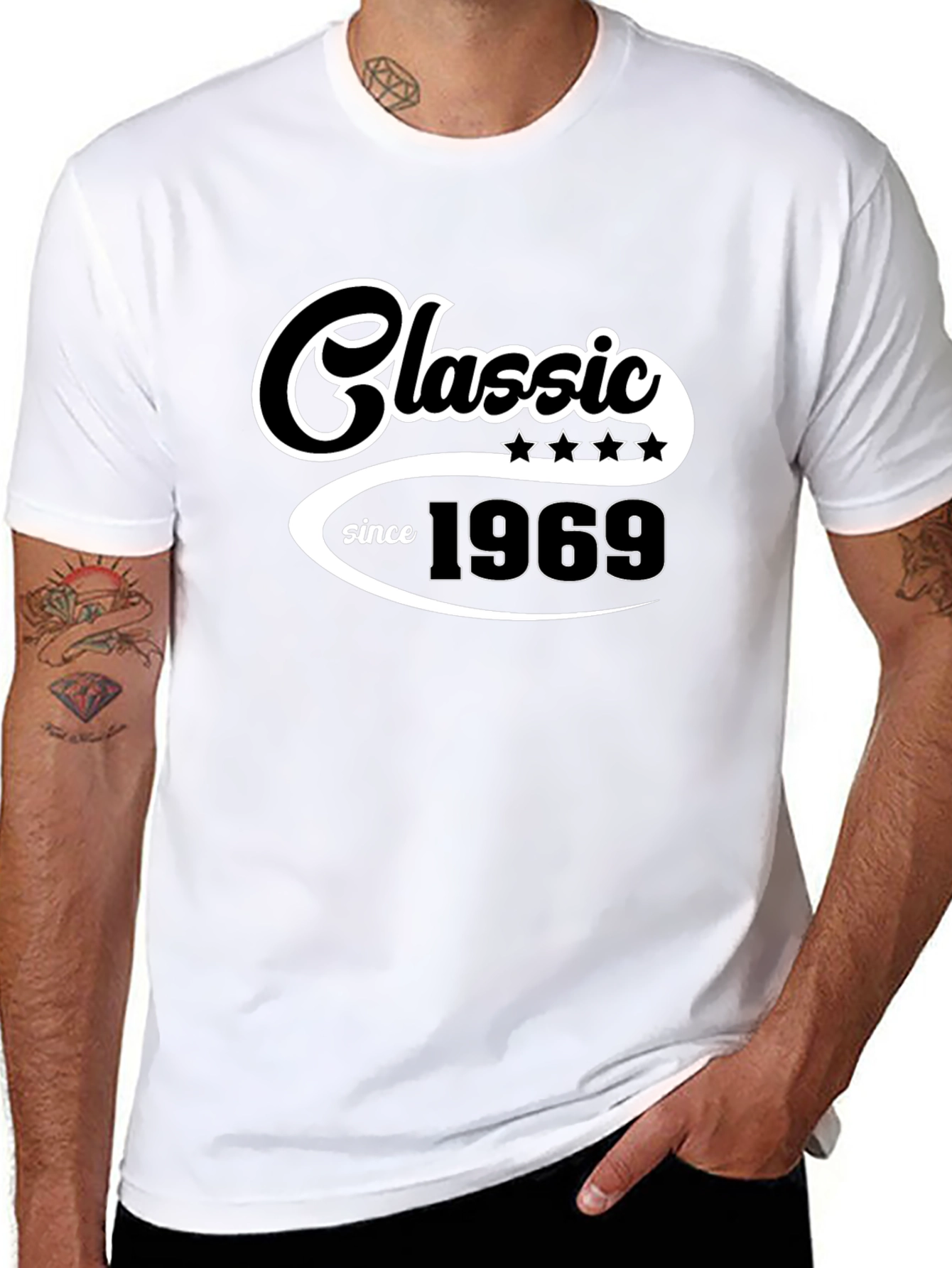 Classic Since 1969 Black Graphic Tee