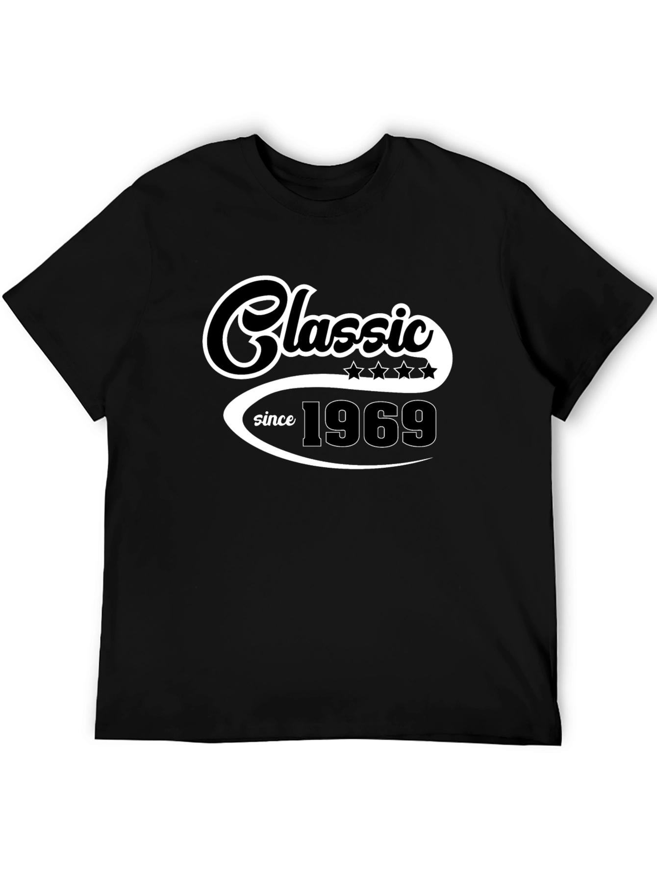 Classic Since 1969 Black Graphic Tee