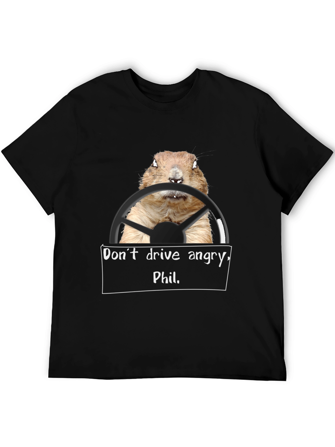 Dont Drive Angry Phil Black T-Shirt