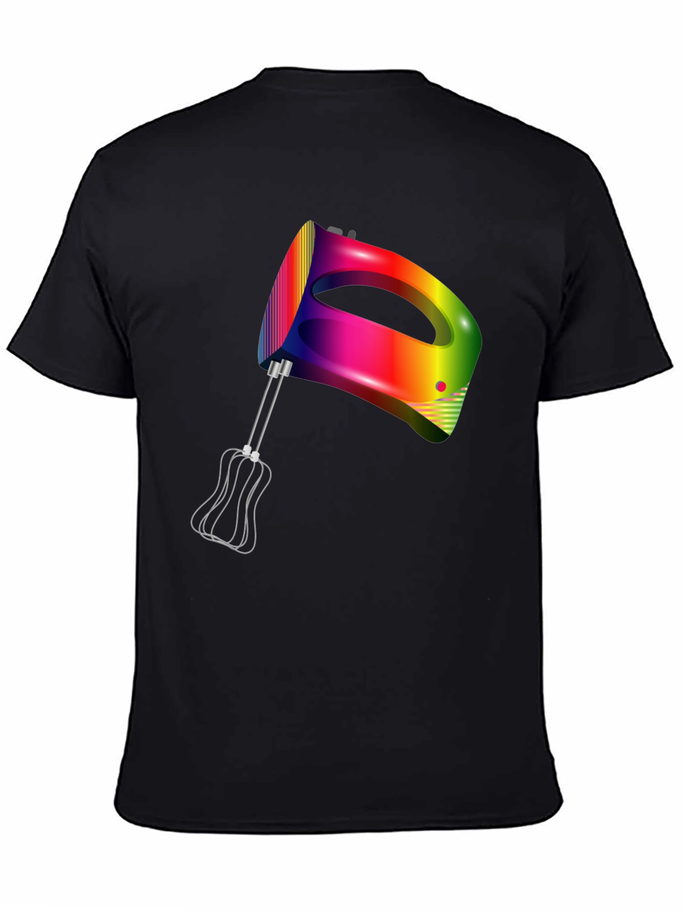 Rainbow Mixer Graphic T-Shirt - Unique Design