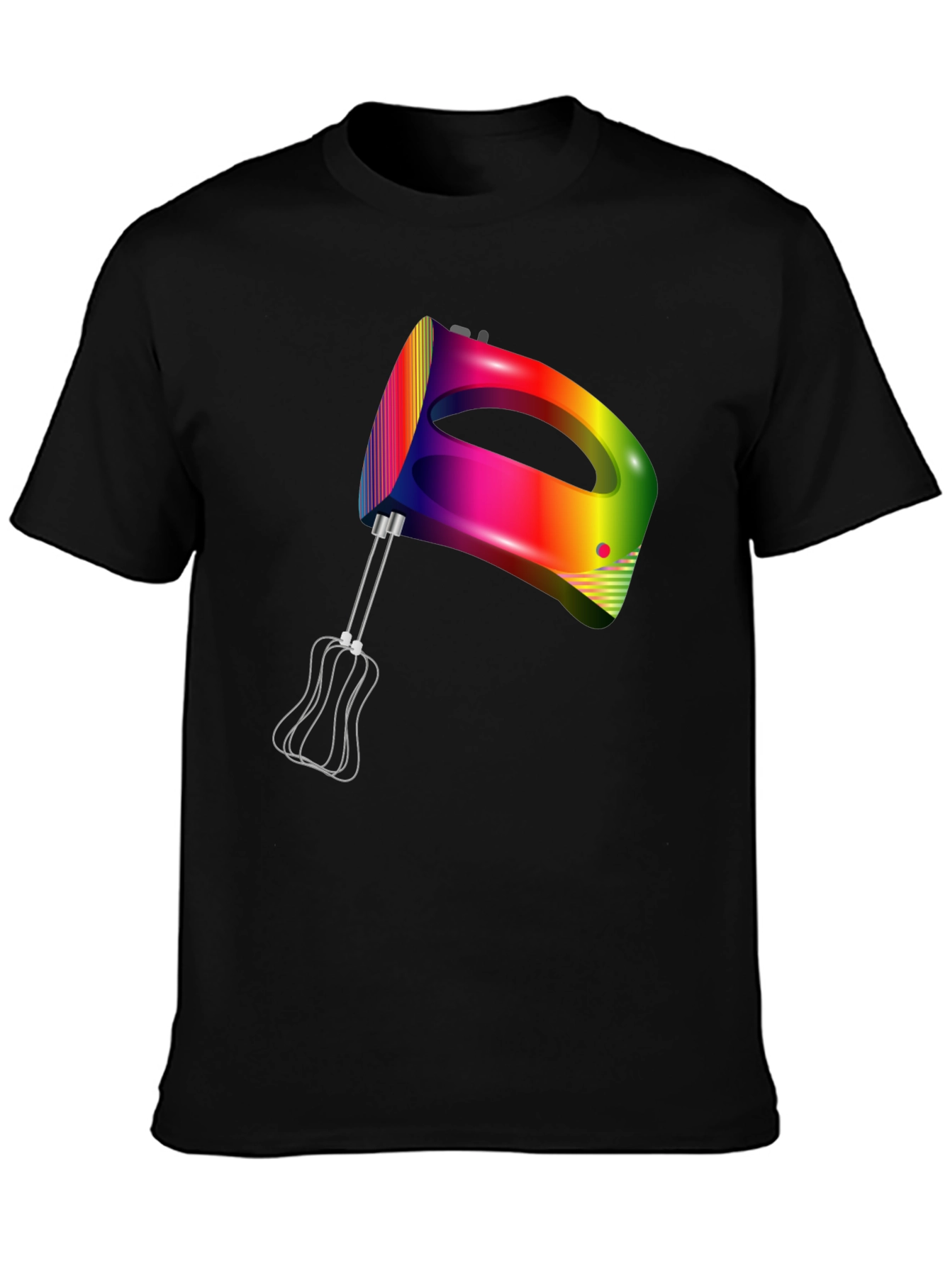 Rainbow Mixer Graphic T-Shirt - Unique Design