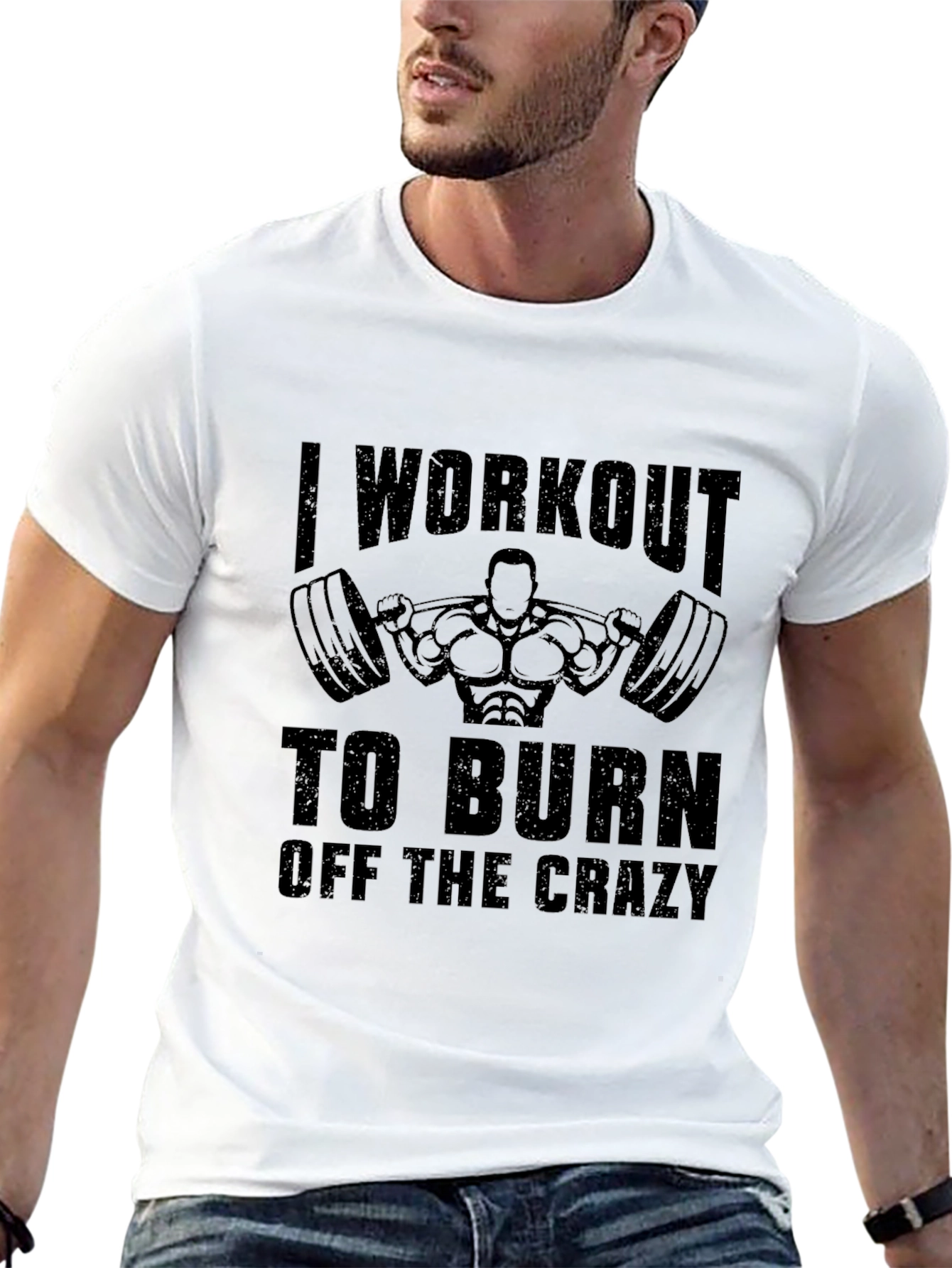 Workout to Burn Off the Crazy Black T-Shirt