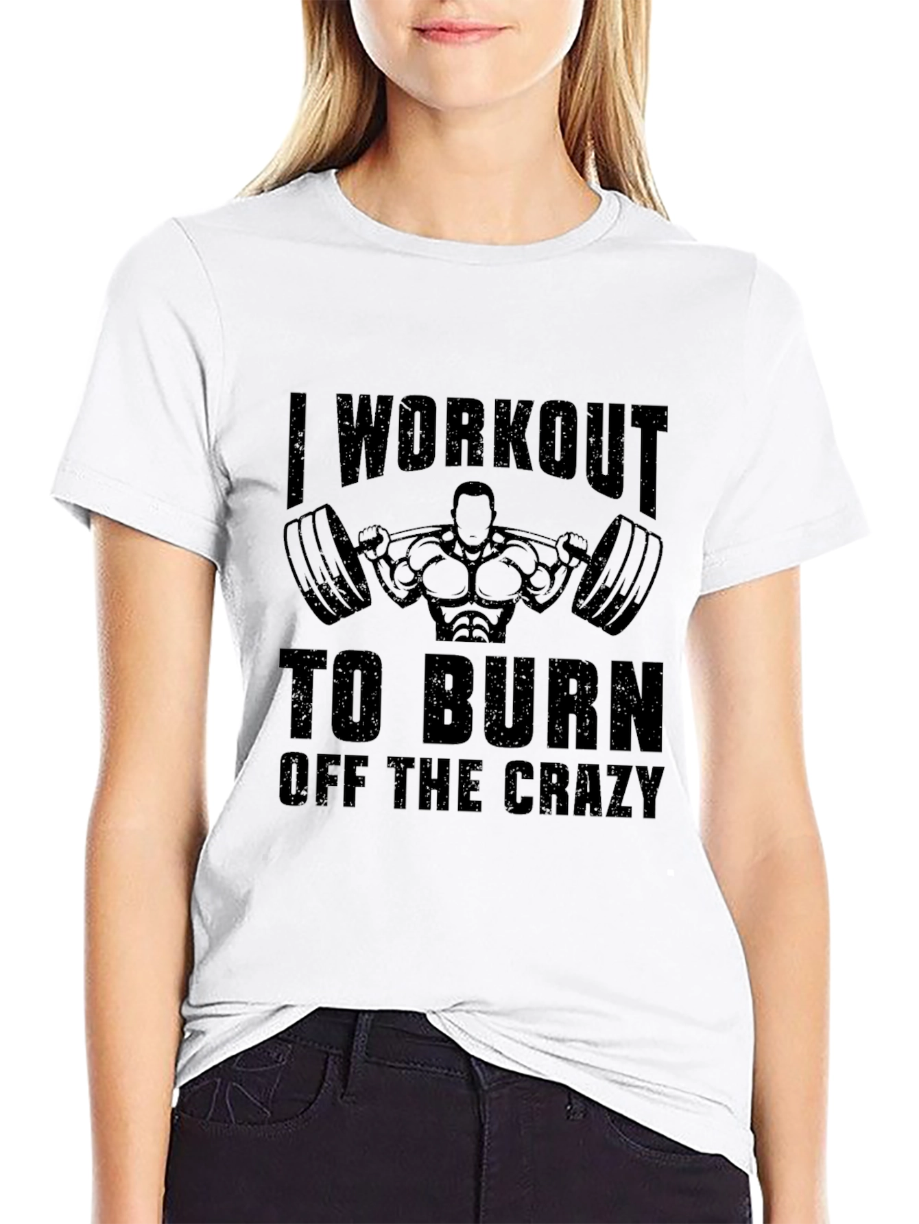 Workout to Burn Off the Crazy Black T-Shirt