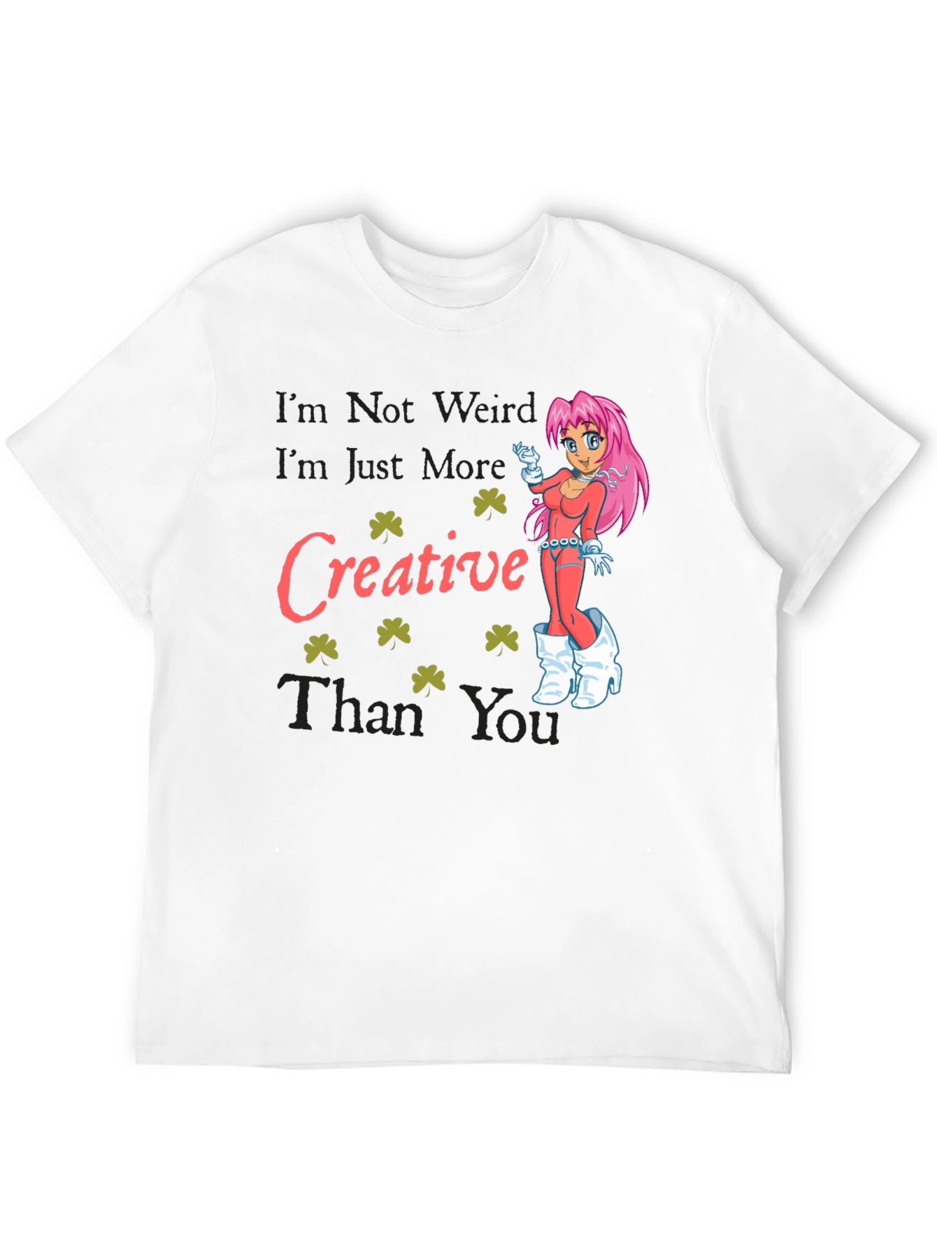Creative Graphic T-Shirt - Unique Design