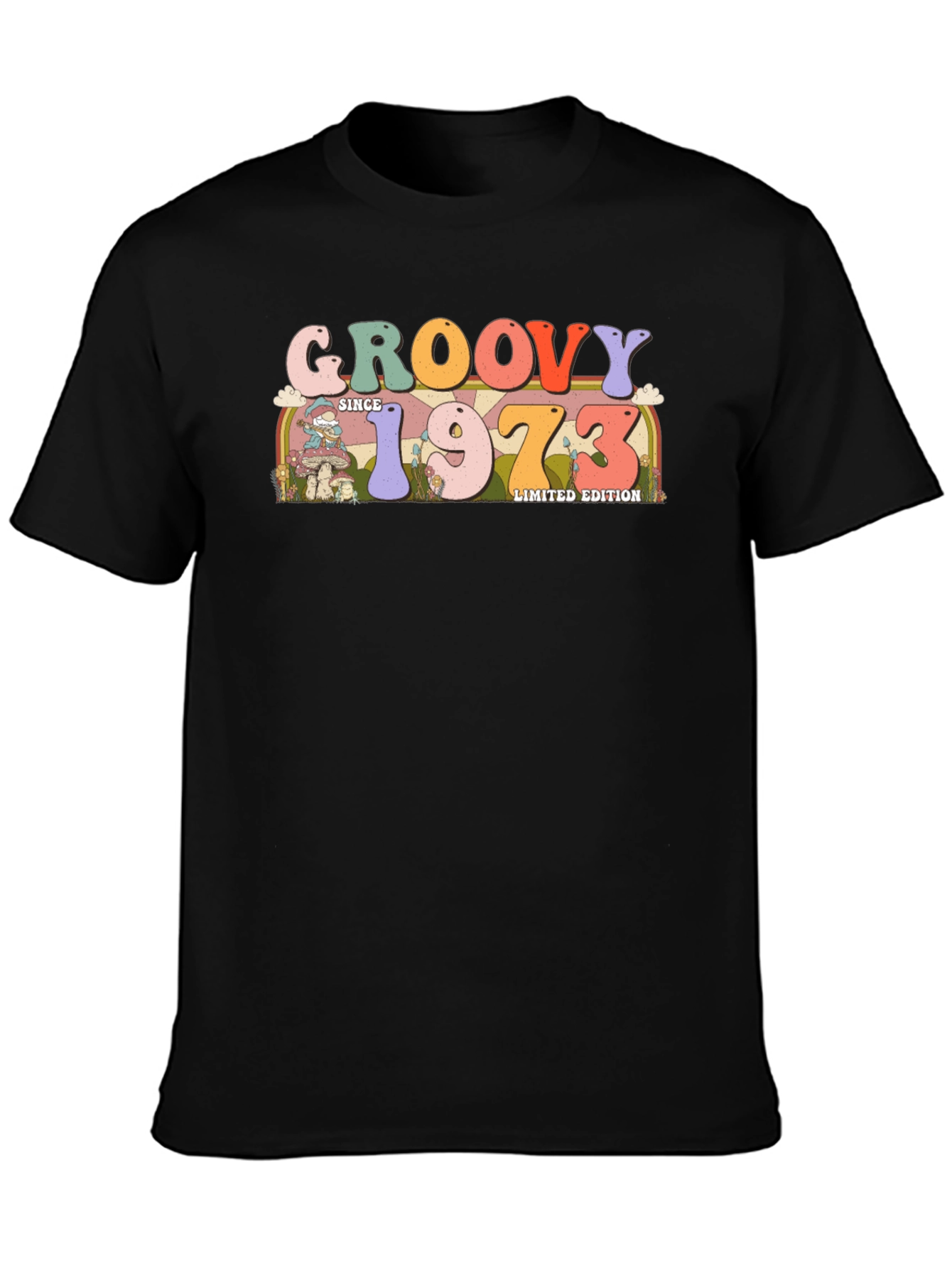 Groovy Since 1973 Limited Edition Black T-Shirt