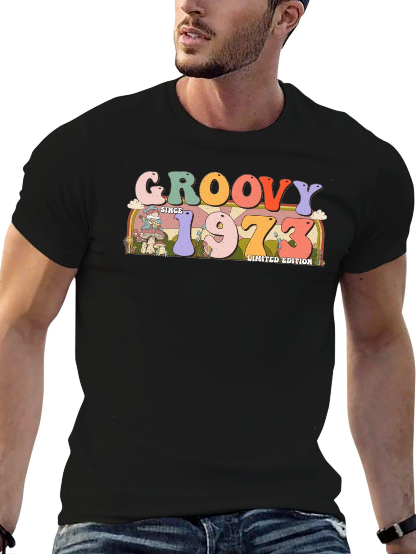 Groovy Since 1973 Limited Edition Black T-Shirt