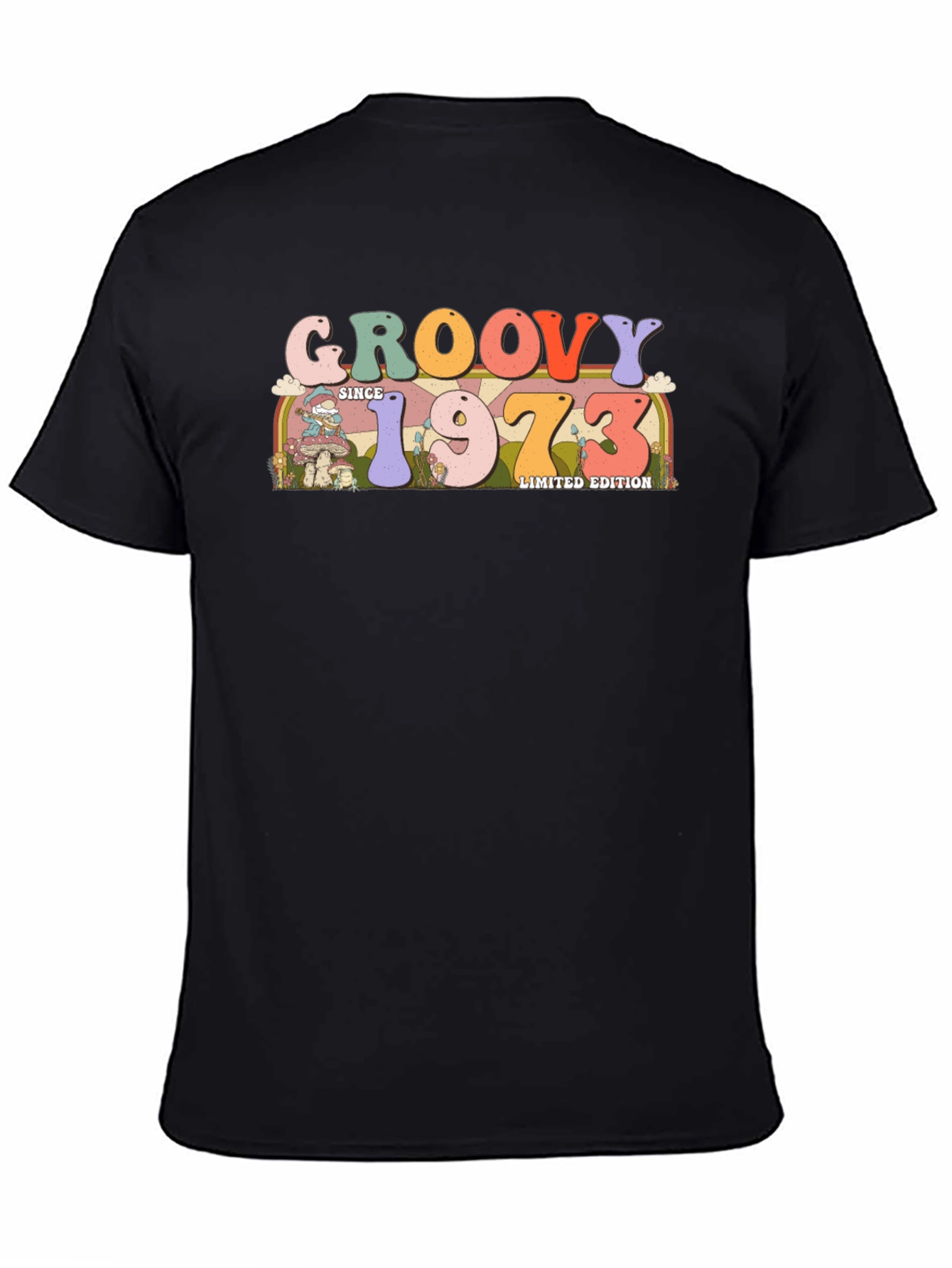 Groovy Since 1973 Limited Edition Black T-Shirt