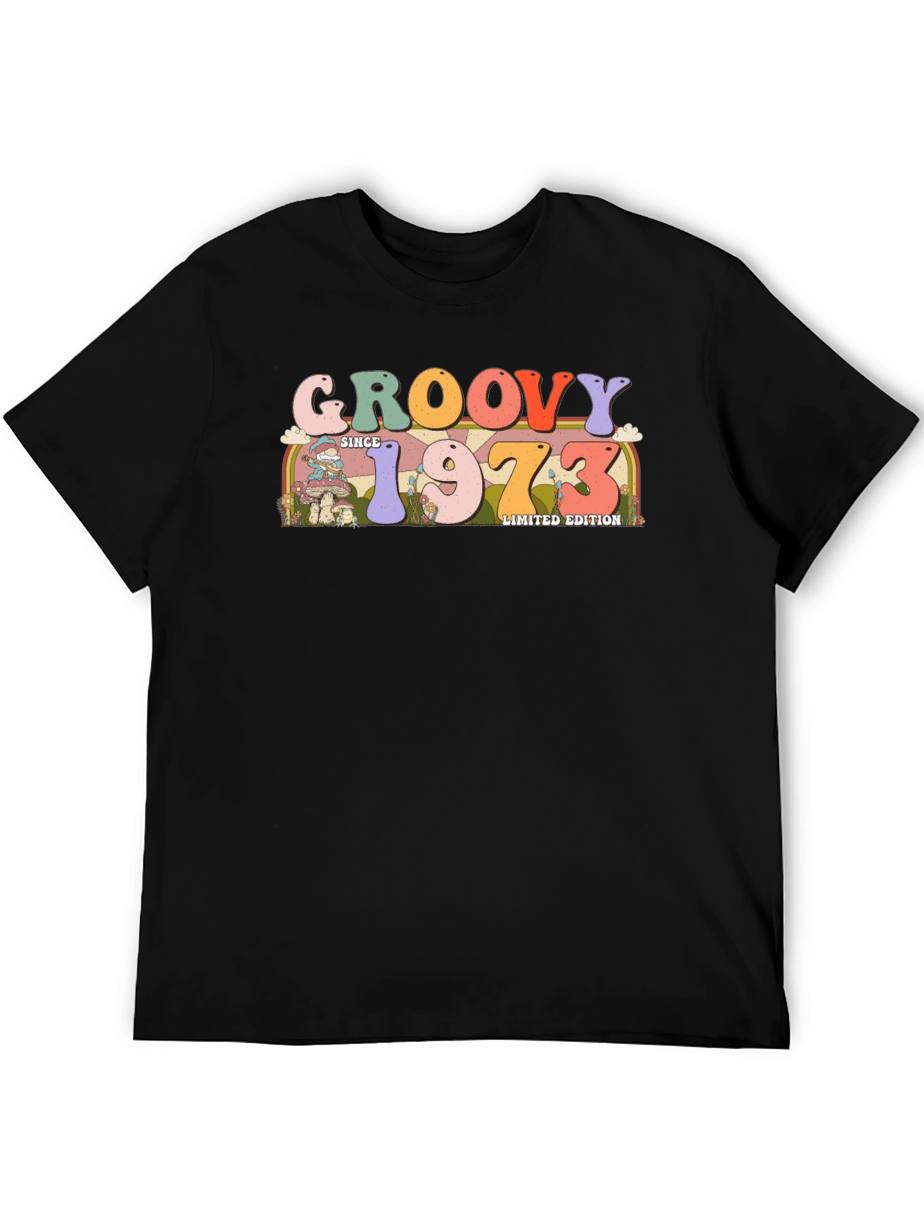 Groovy Since 1973 Limited Edition Black T-Shirt