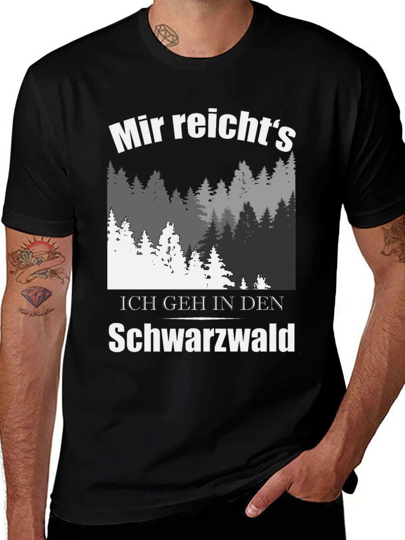 Black Forest T-Shirt - German Travel Tee