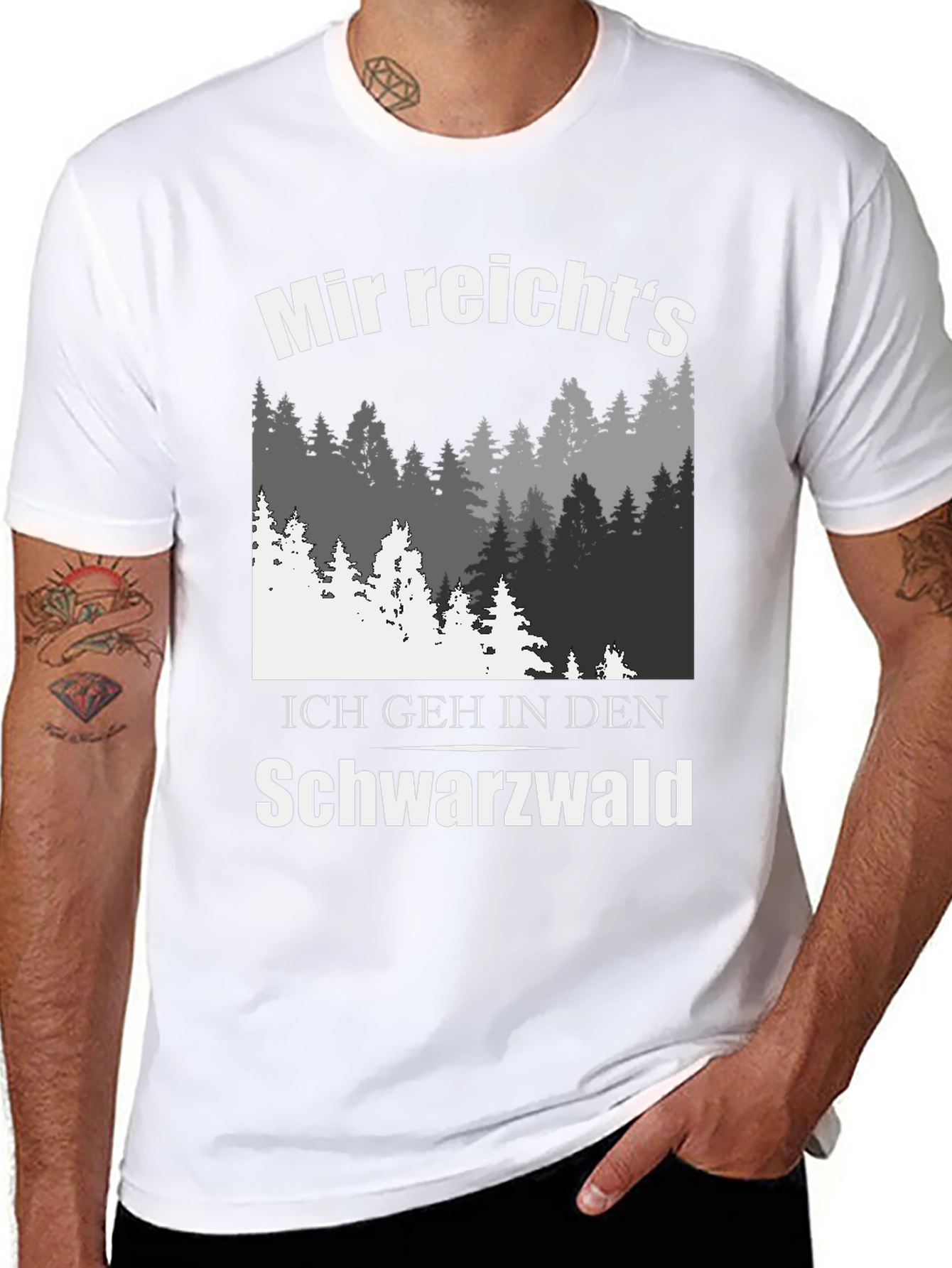 Black Forest T-Shirt - German Travel Tee