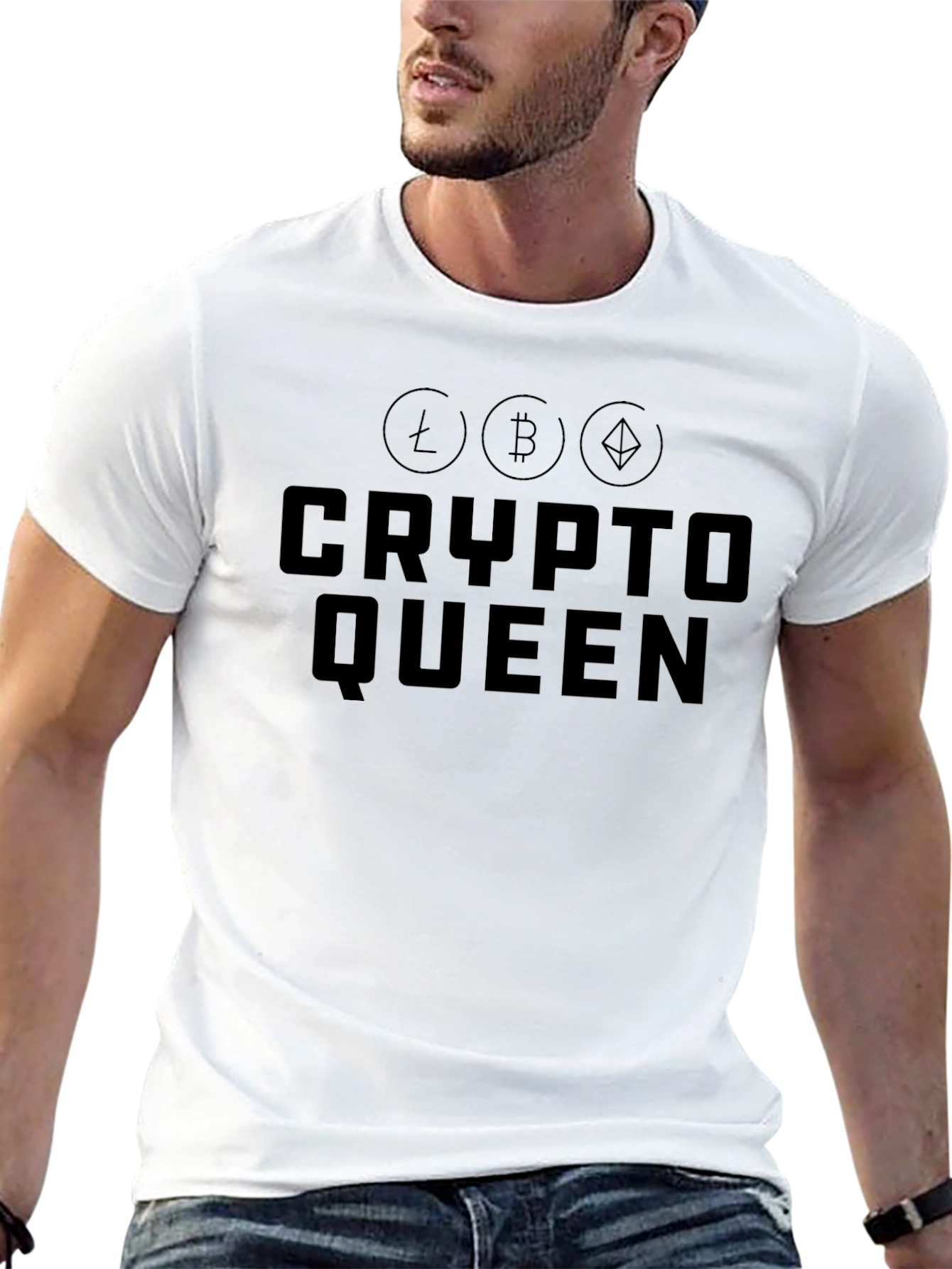 Crypto Queen Black T-Shirt