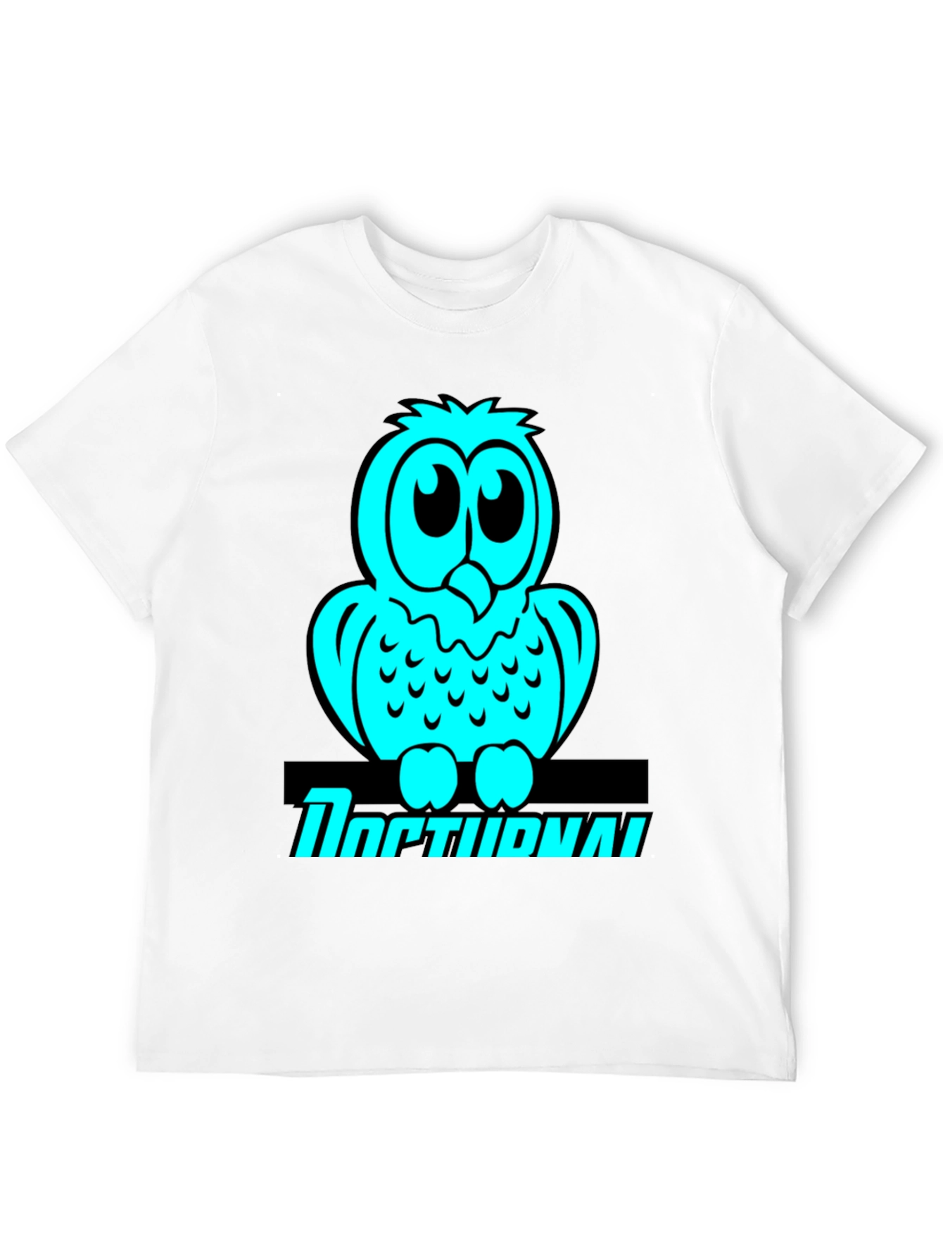 Owl Graphic T-Shirt - Nocturnal Bird Lover Tee