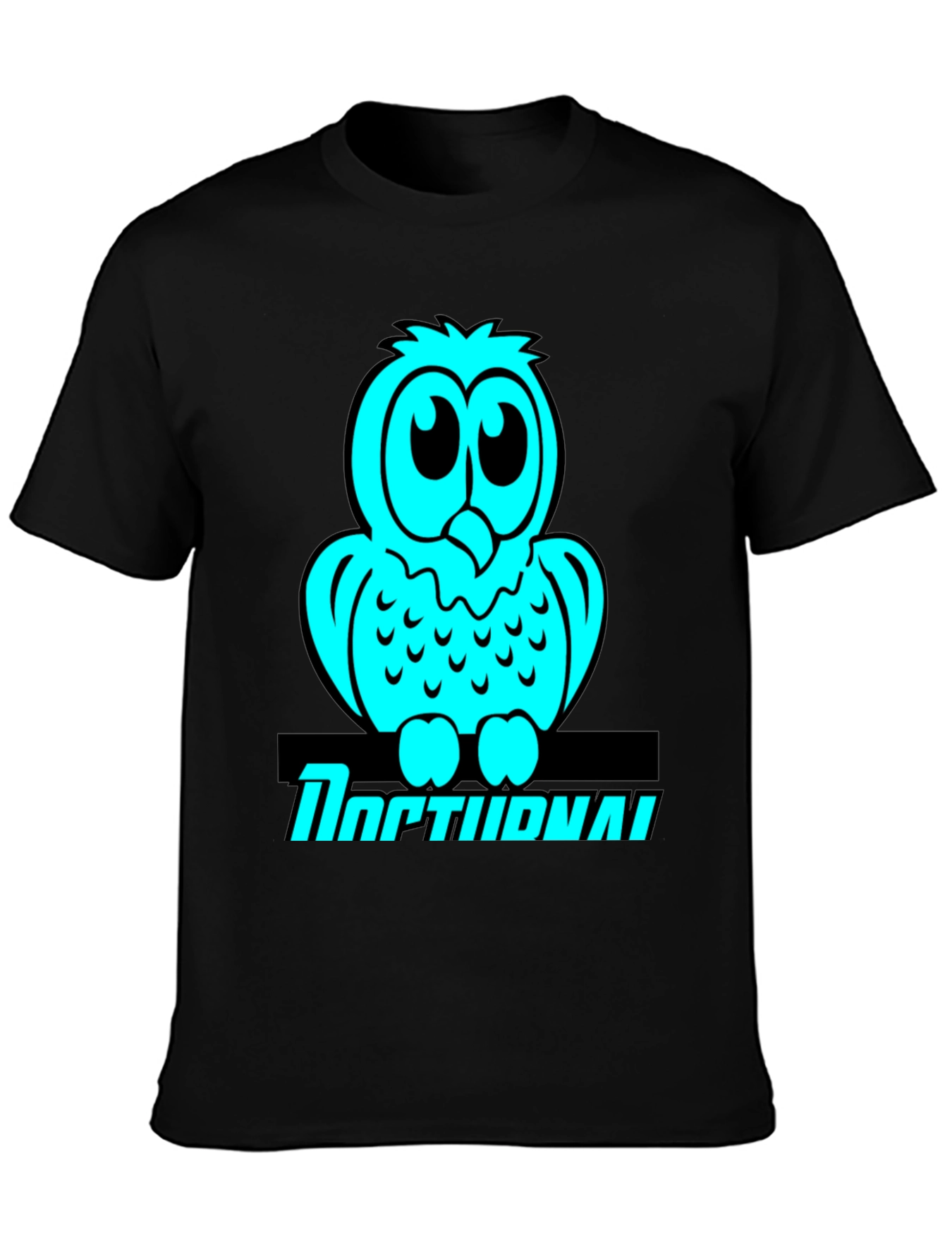 Owl Graphic T-Shirt - Nocturnal Bird Lover Tee