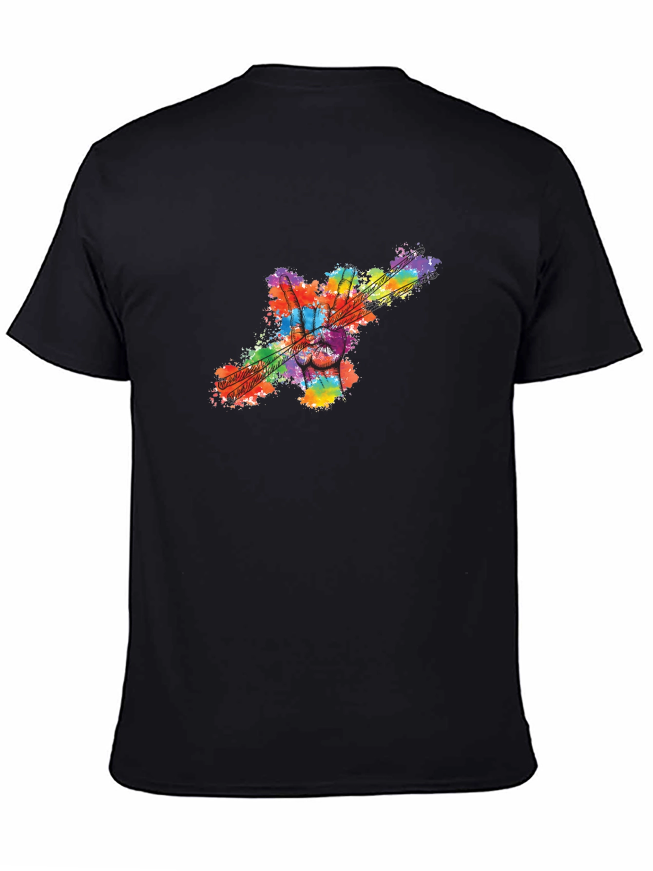 Peace Sign Drumsticks Tee