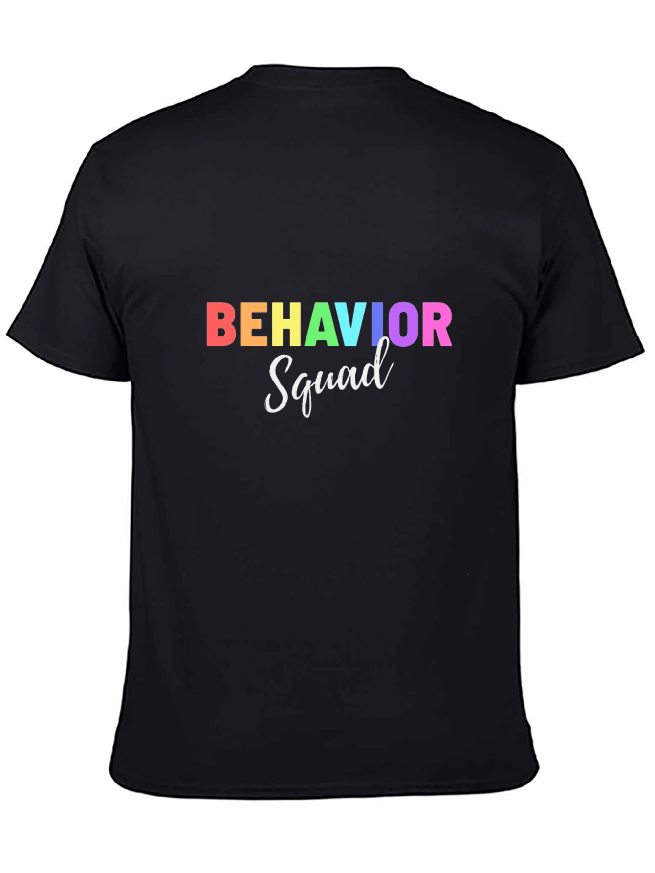 Behavior Squad Rainbow Graphic T-Shirt