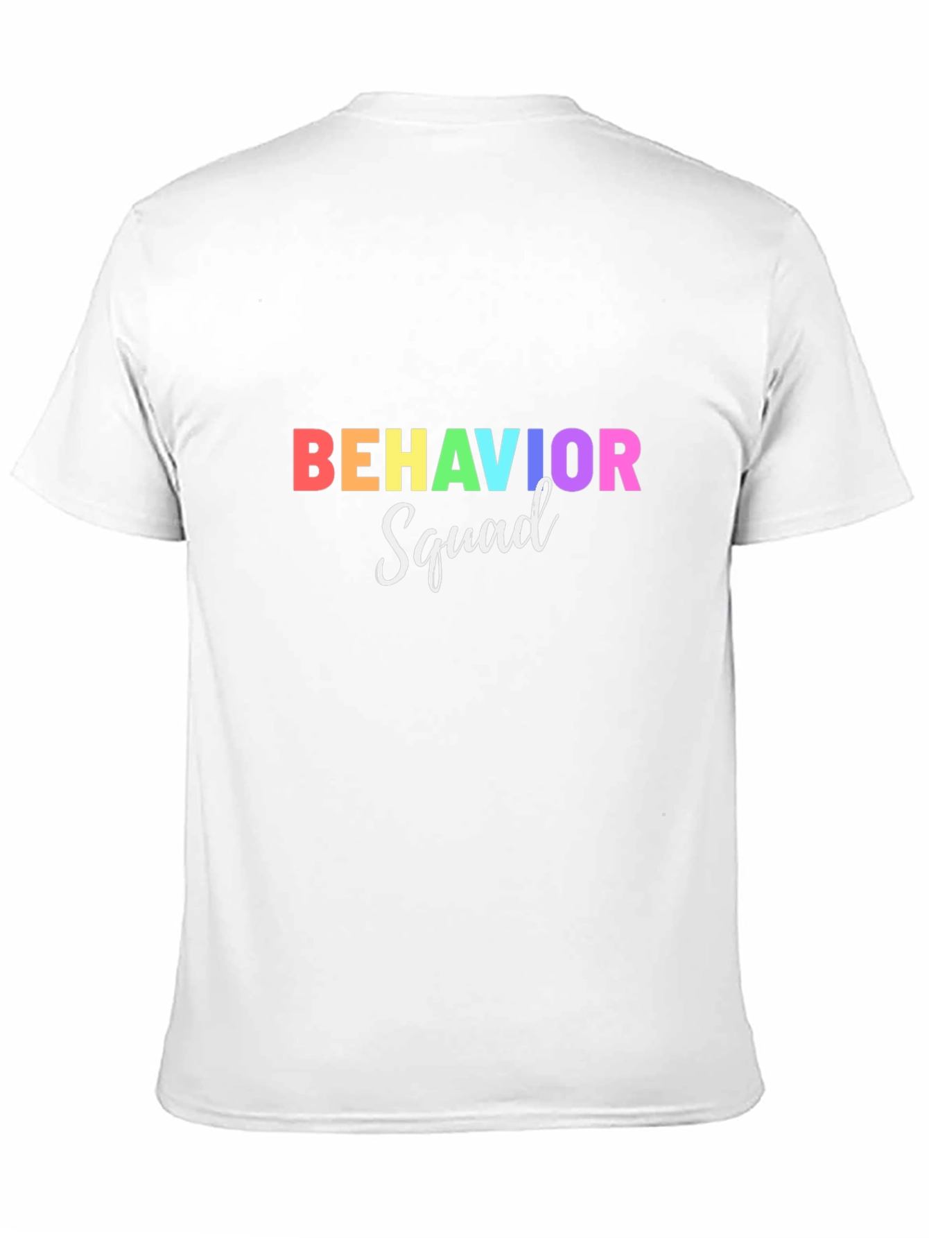 Behavior Squad Rainbow Graphic T-Shirt