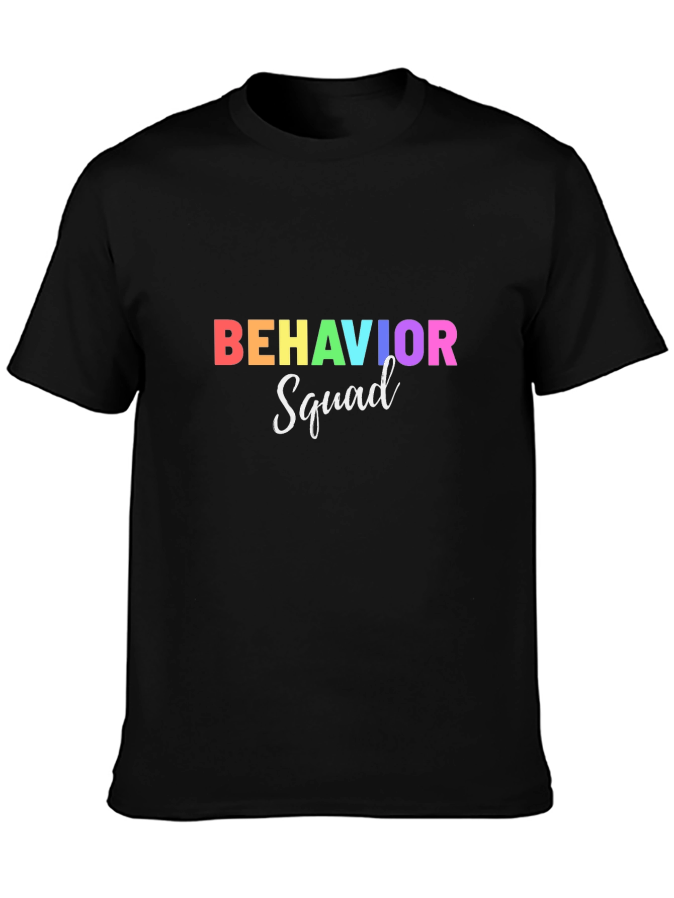 Behavior Squad Rainbow Graphic T-Shirt