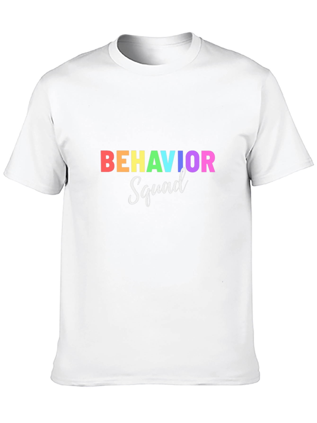 Behavior Squad Rainbow Graphic T-Shirt