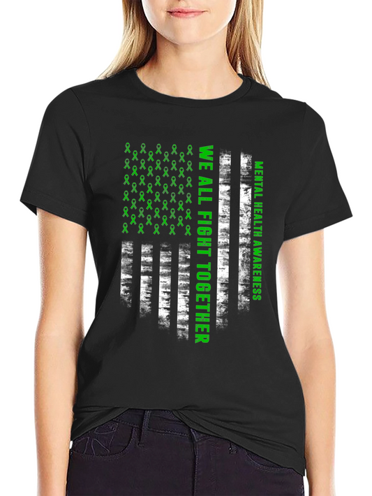 Mental Health Awareness T-Shirt - Fight Together