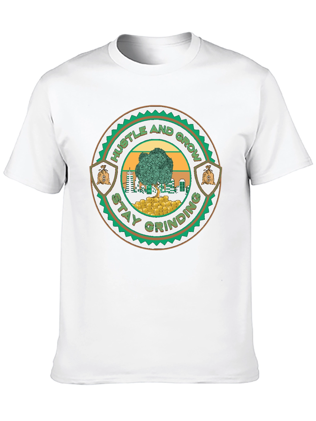 Hustle and Grow Graphic Tee