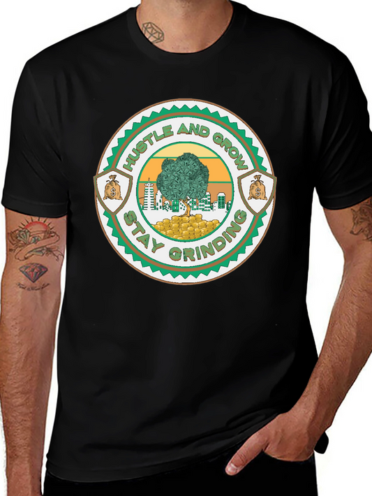 Hustle and Grow Graphic Tee